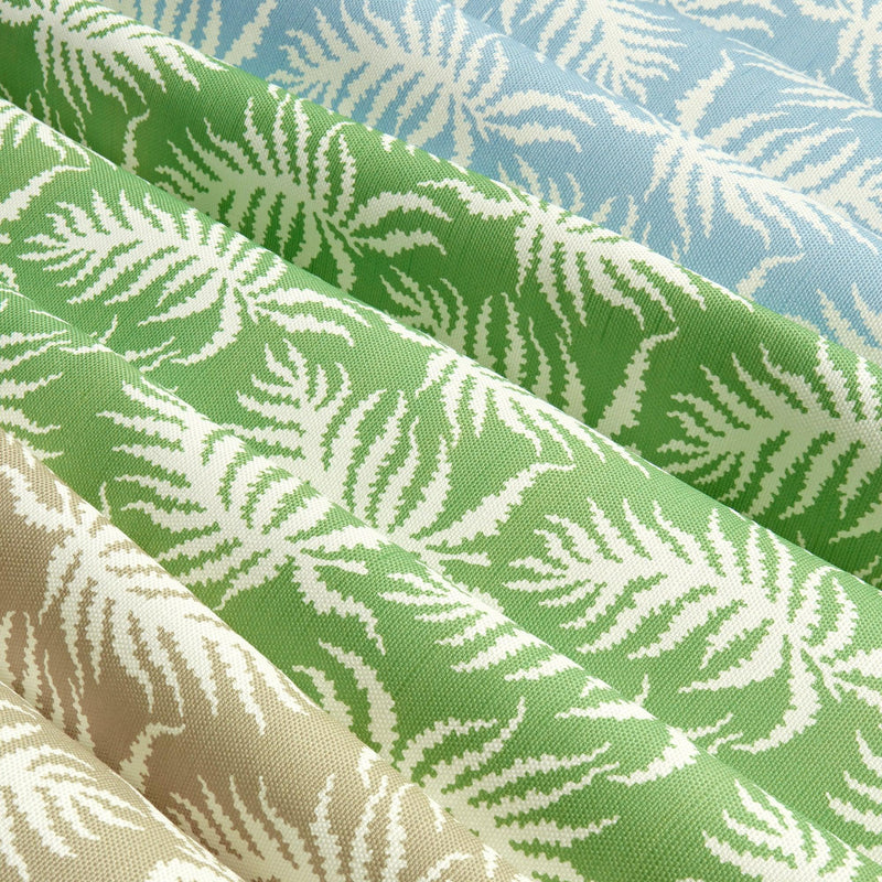 Green Trailing Ferns Fabric - Mrs. Alice