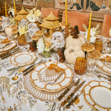Honey Rattan Pagoda Lantern - Mrs. Alice