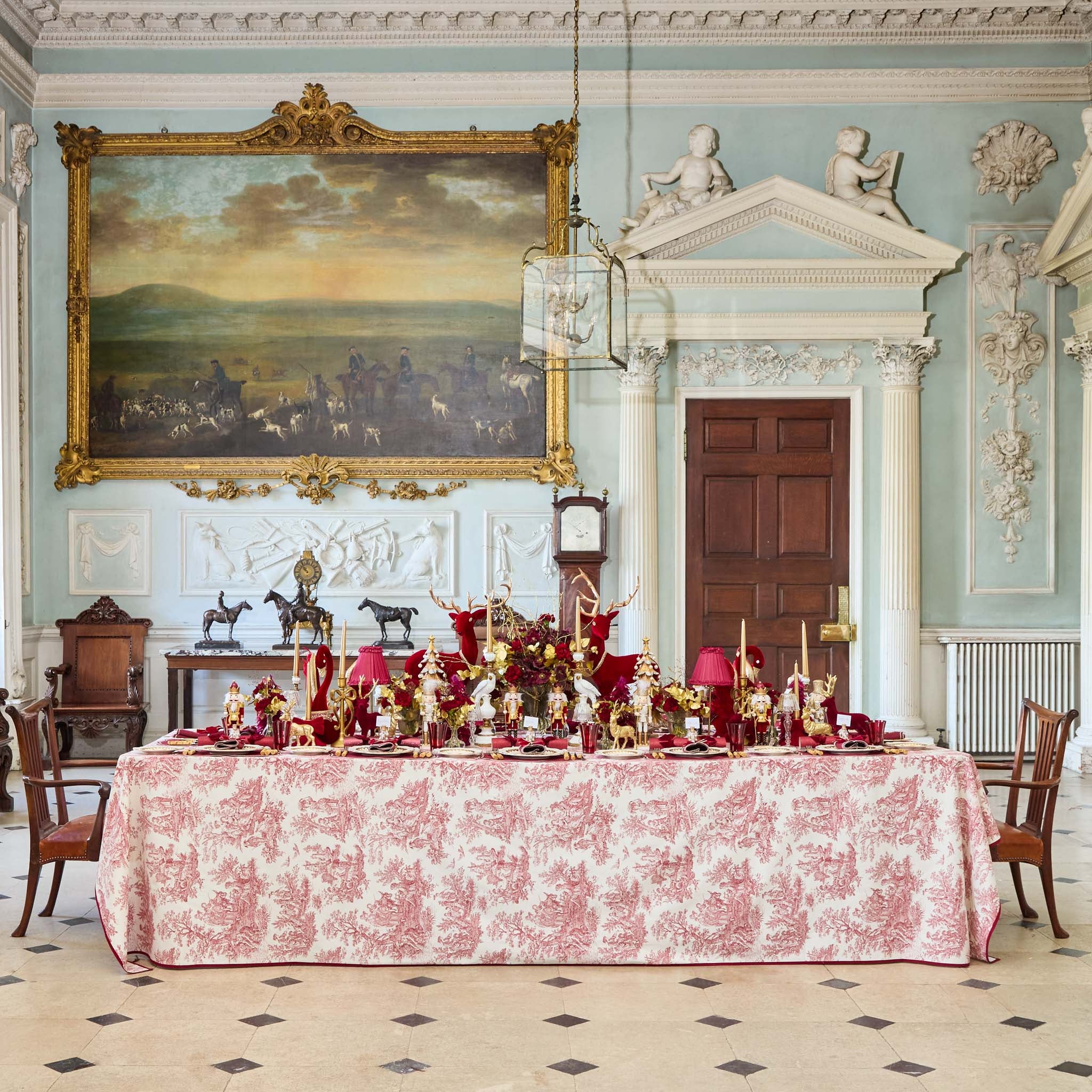 Claudette Toile Tablecloth