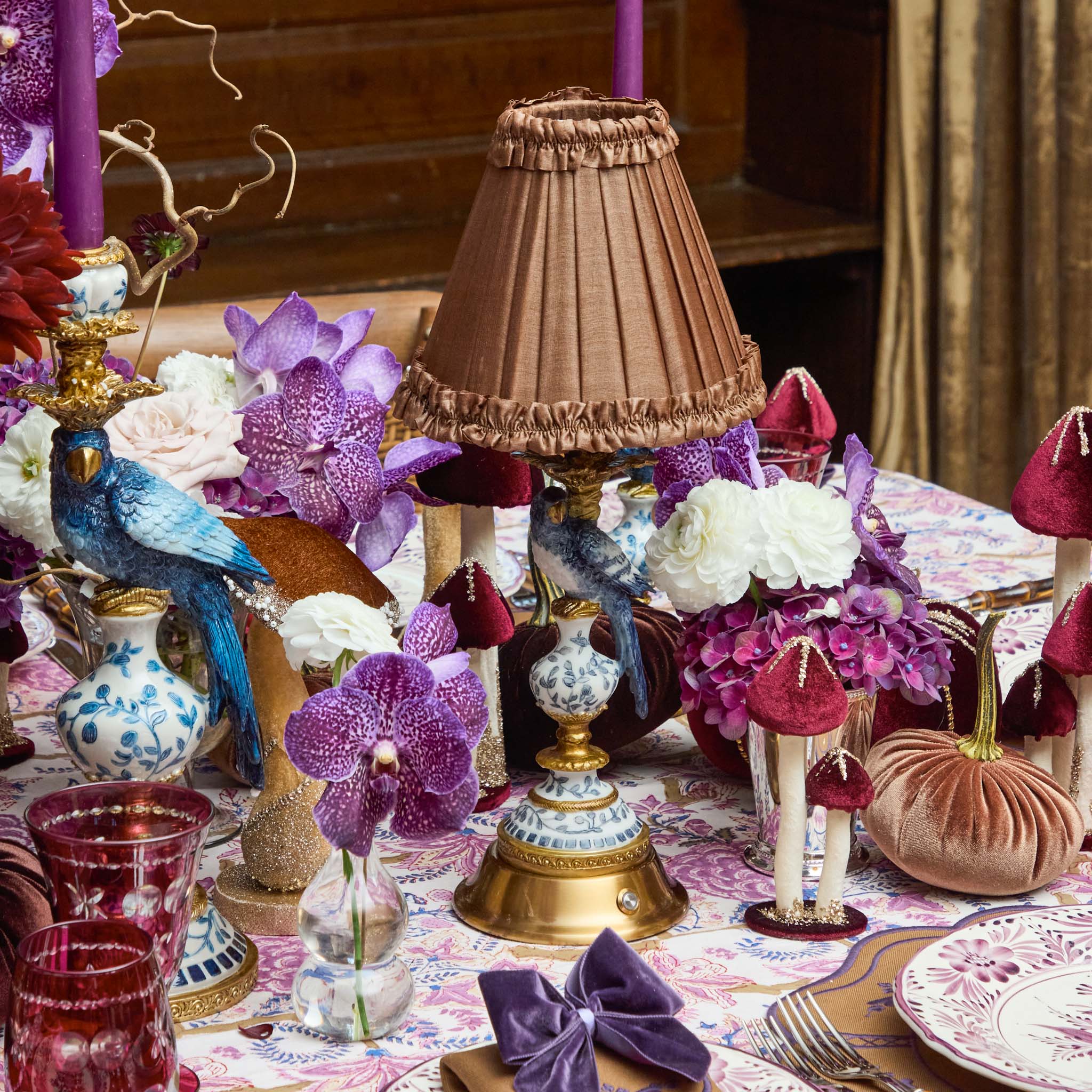 Blue Parrot Rechargeable Lamp