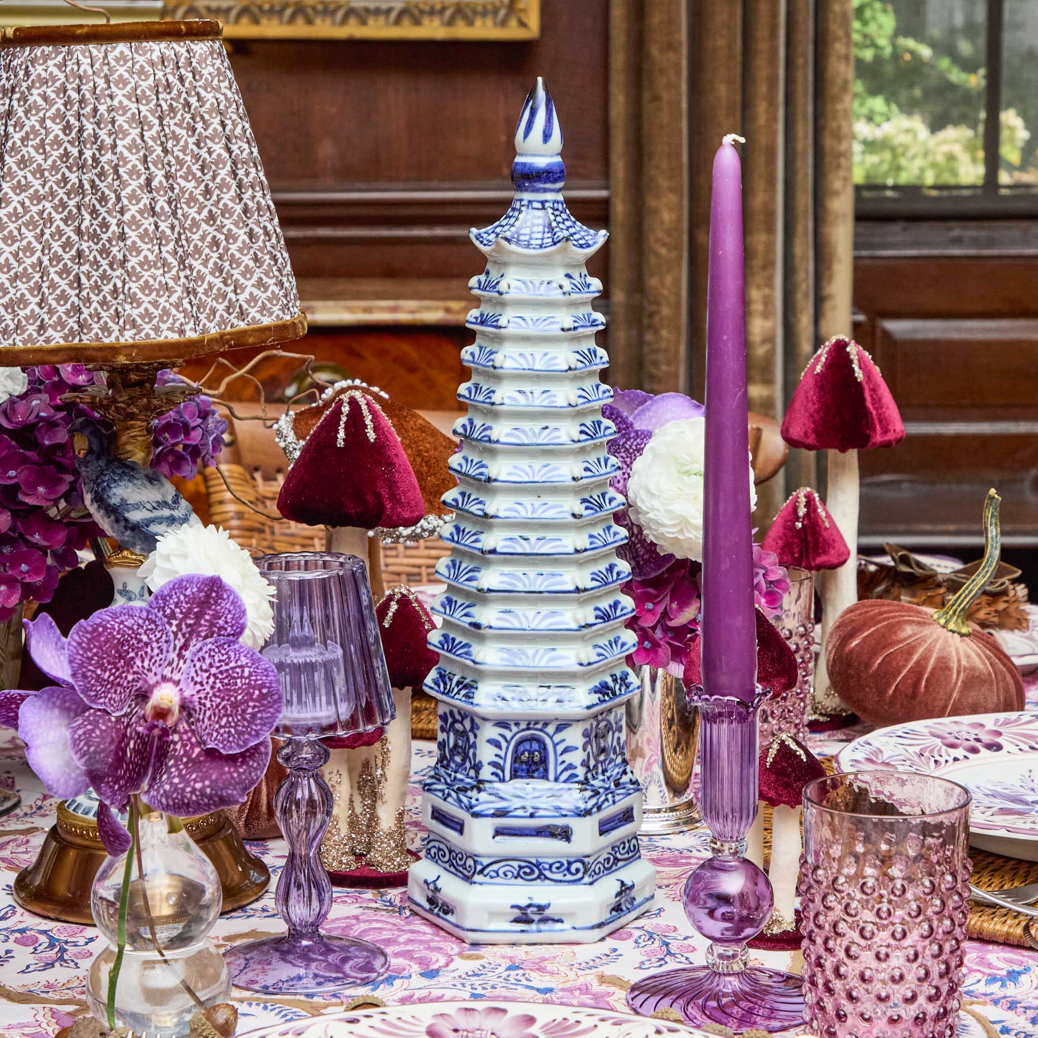 Chinoiserie Porcelain Pagoda