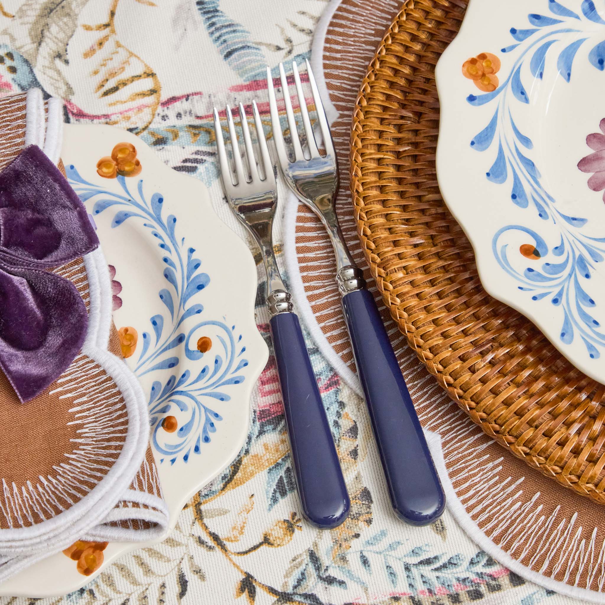 Navy Cutlery (5 piece)