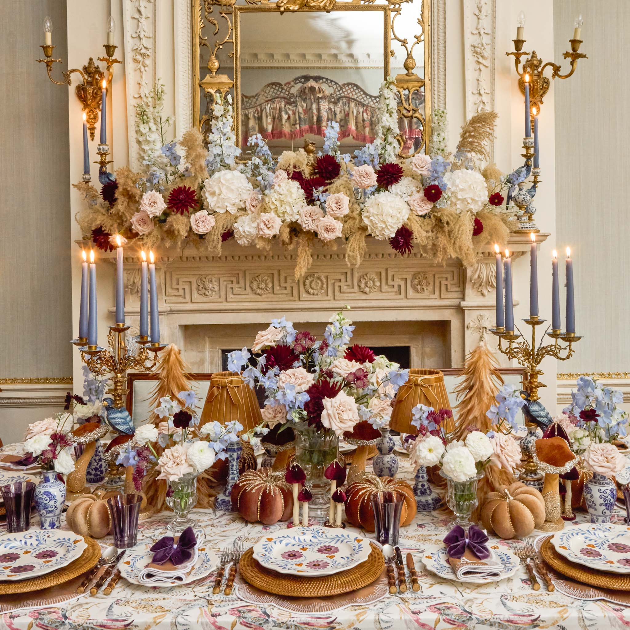 Alathea Caramel Linen Placemats & Napkins (Set of 4)