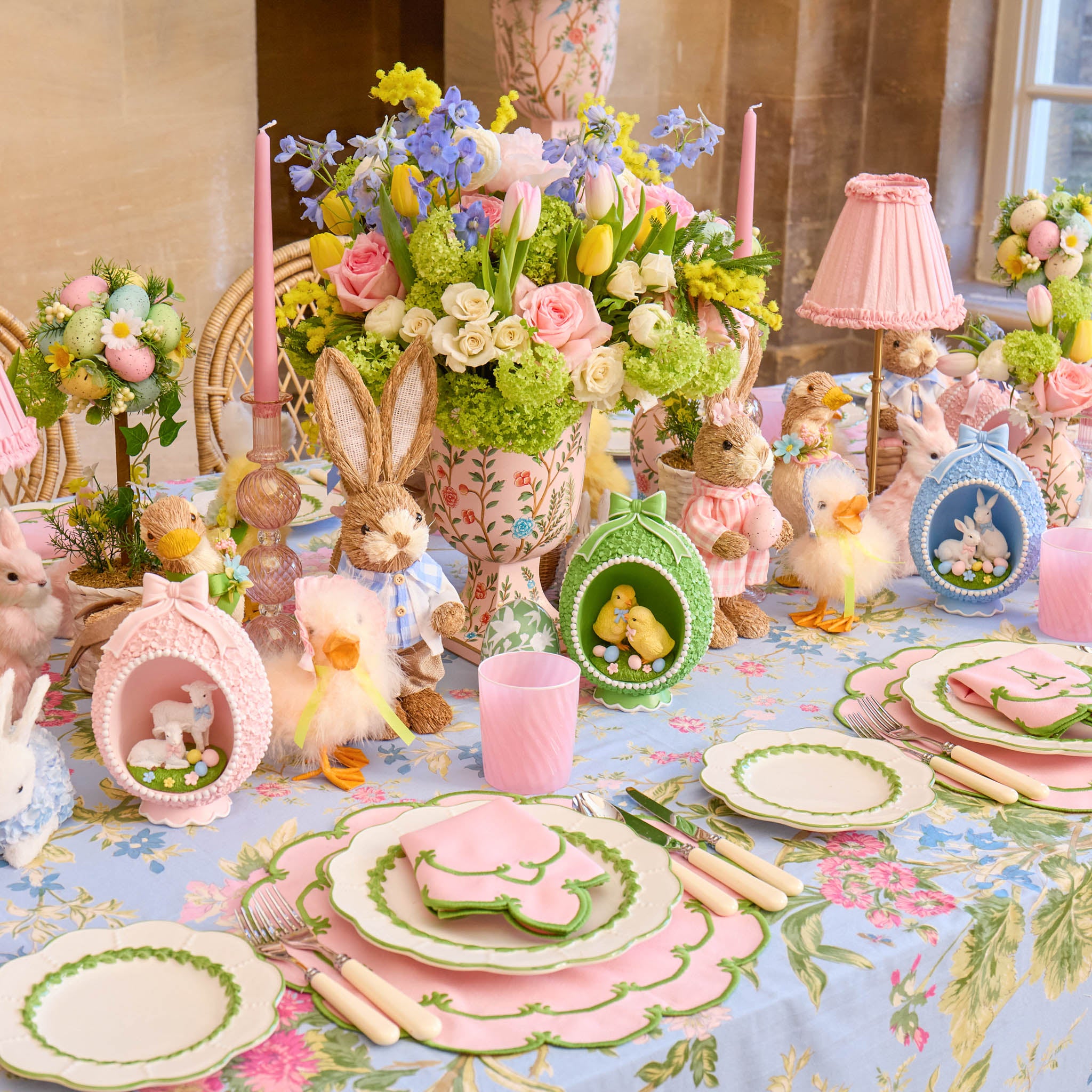 Camille Peony Candle Set