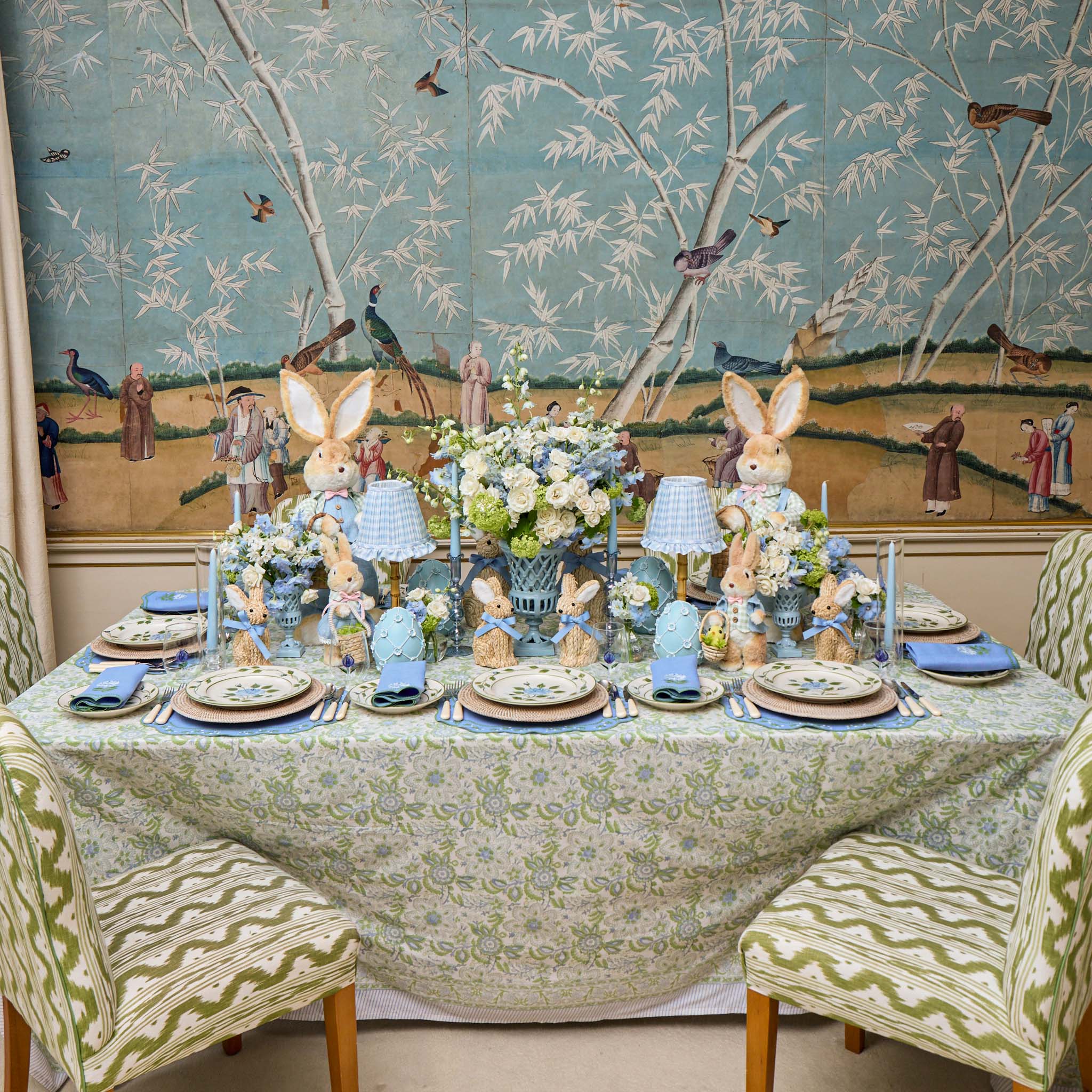 Blue Rose Bud Starter Plate