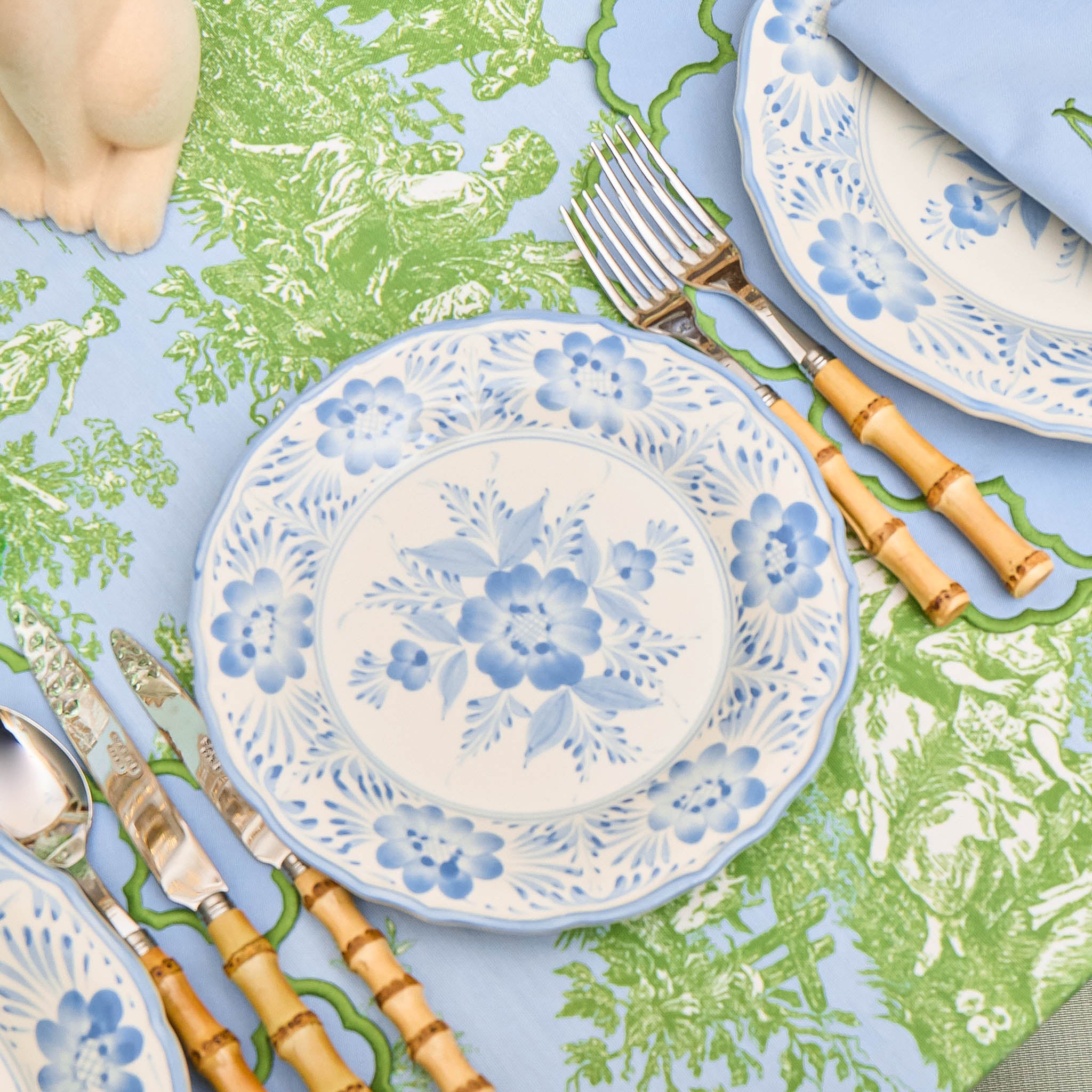 Blue Pandora Starter Plates (Set of 4)