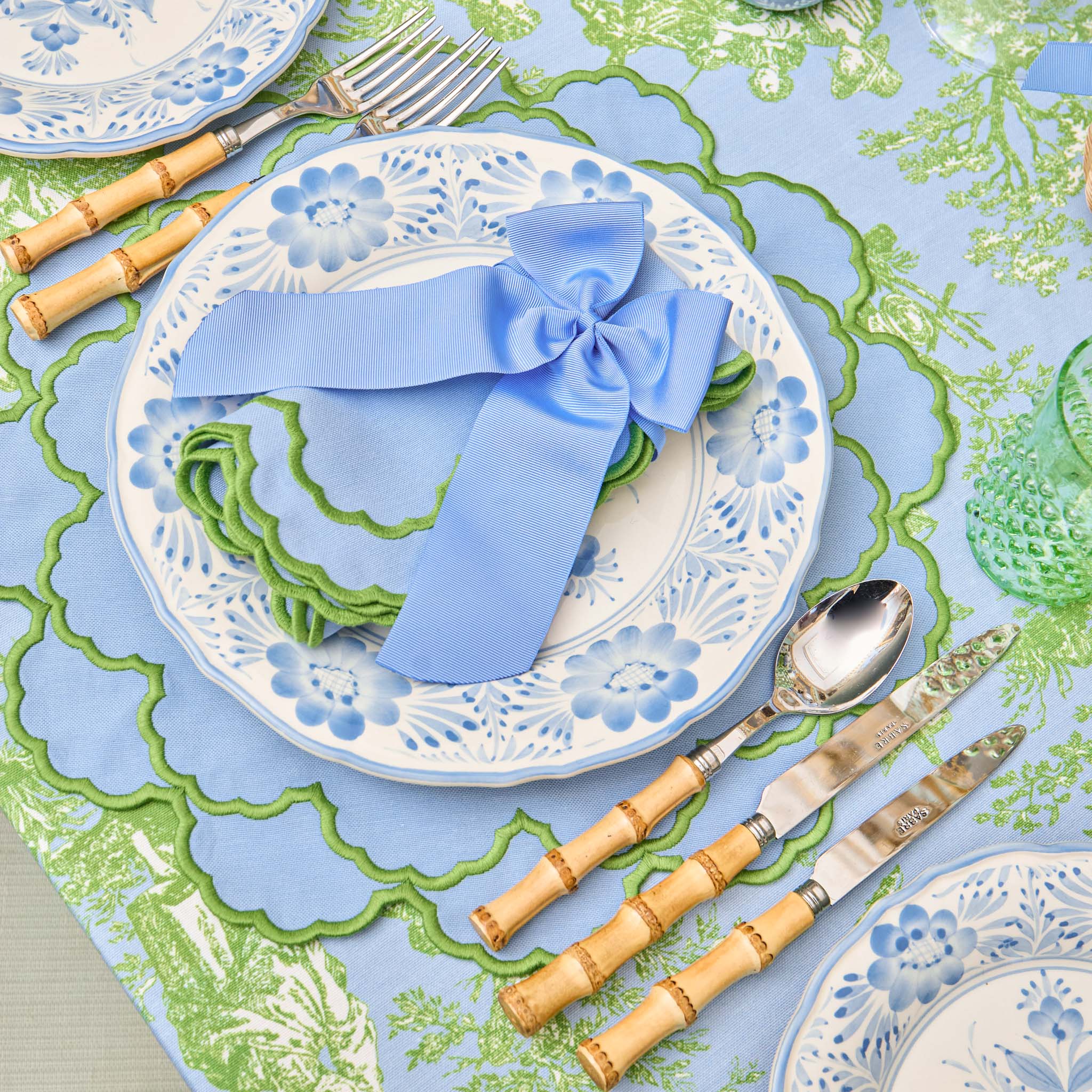 Blue Pandora Dinner Plates (Set of 4)