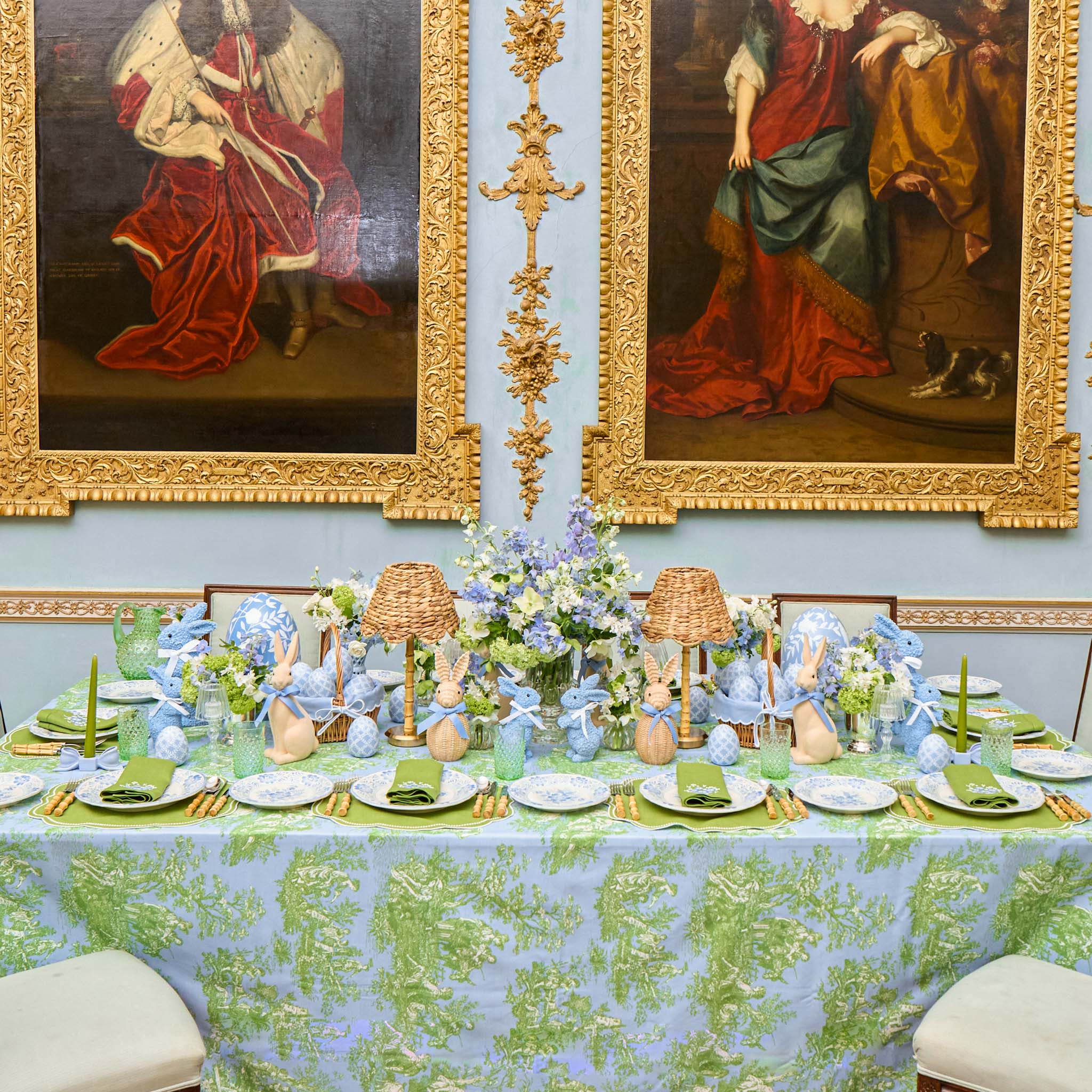 Blue Pandora Starter Plate