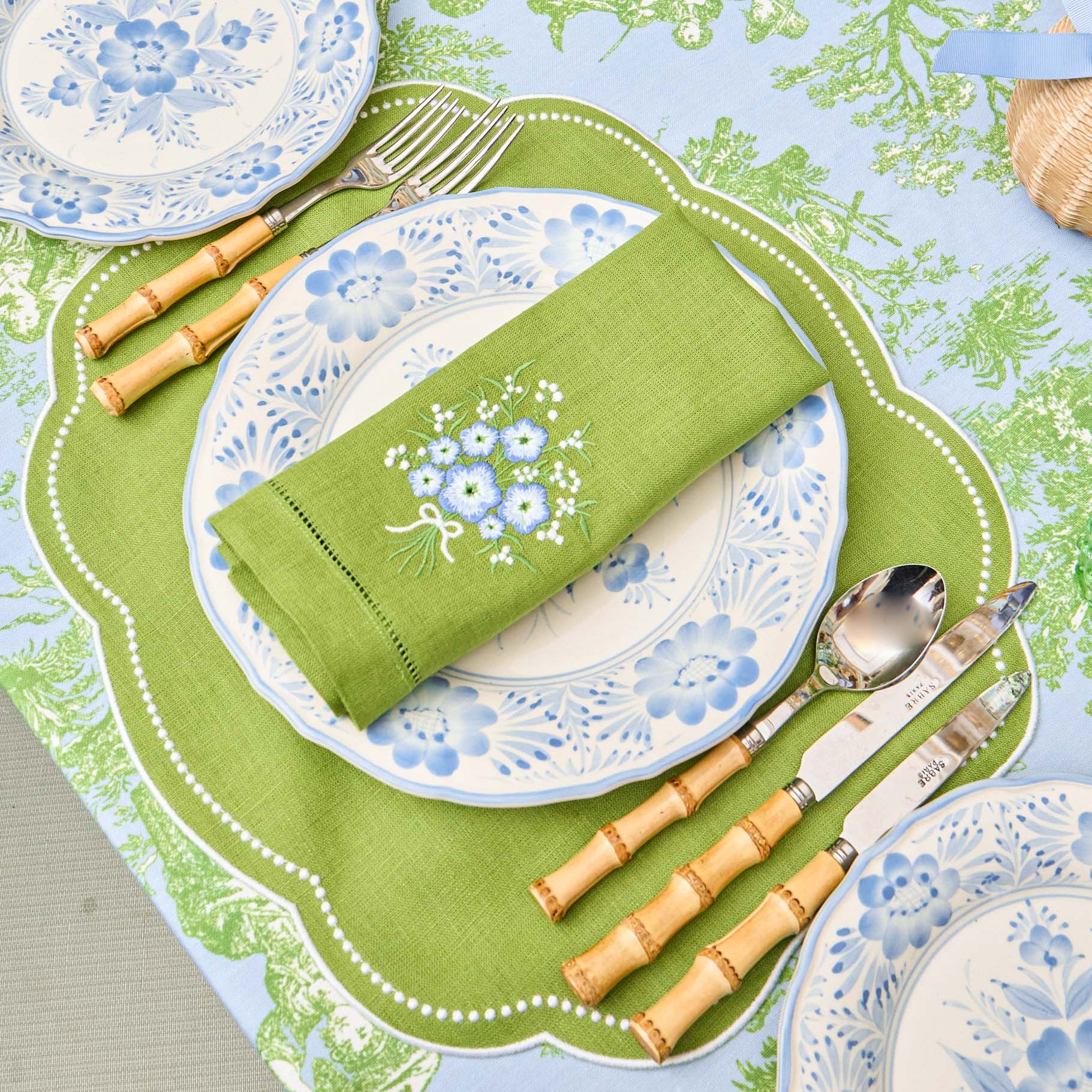 Blue Pandora Starter Plates (Set of 4)