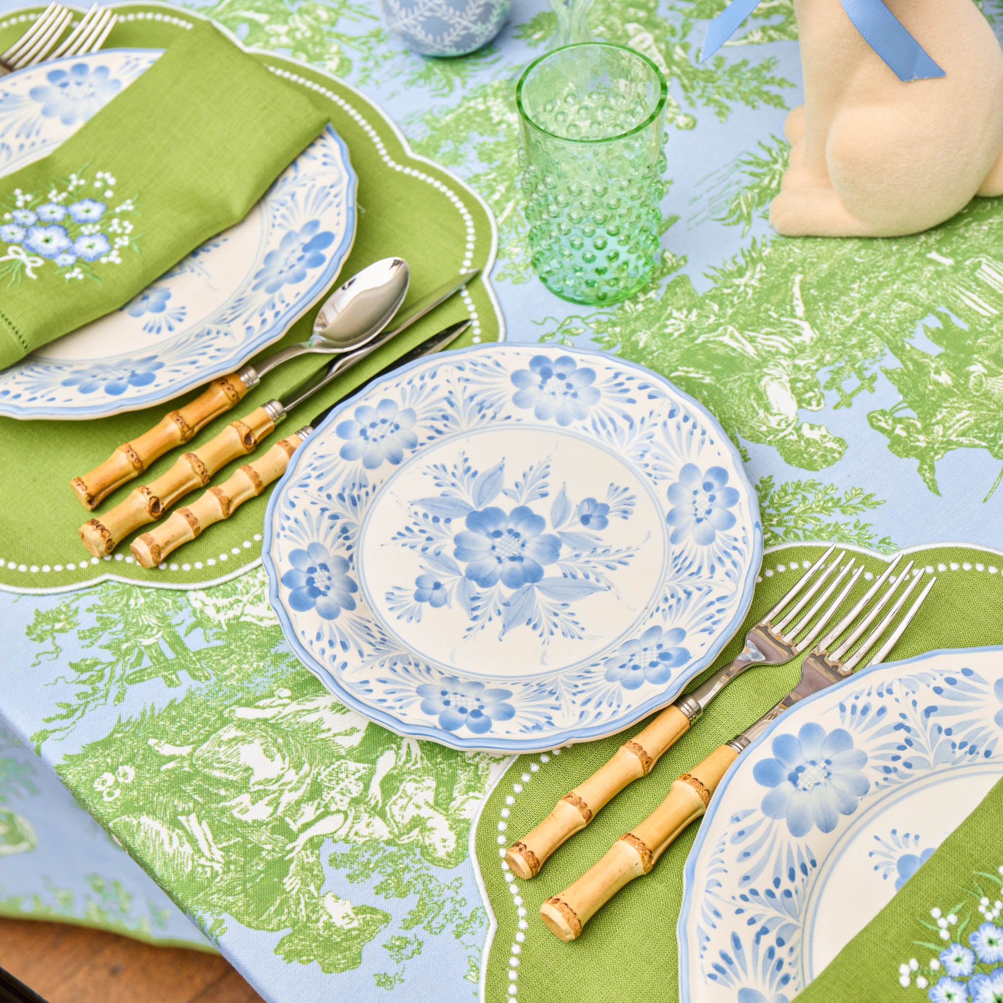 Blue Pandora Starter Plate