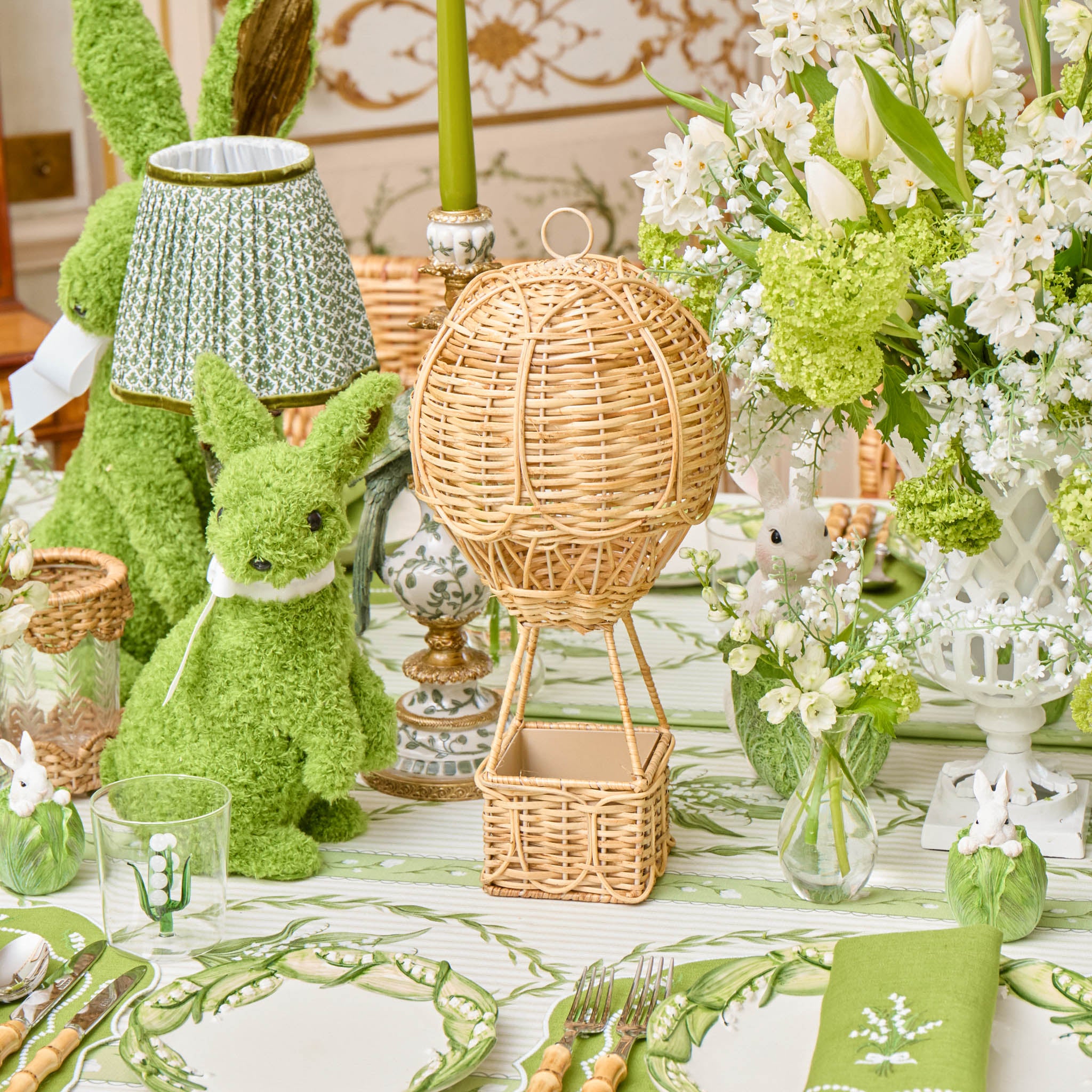 Rattan Hot Air Balloon