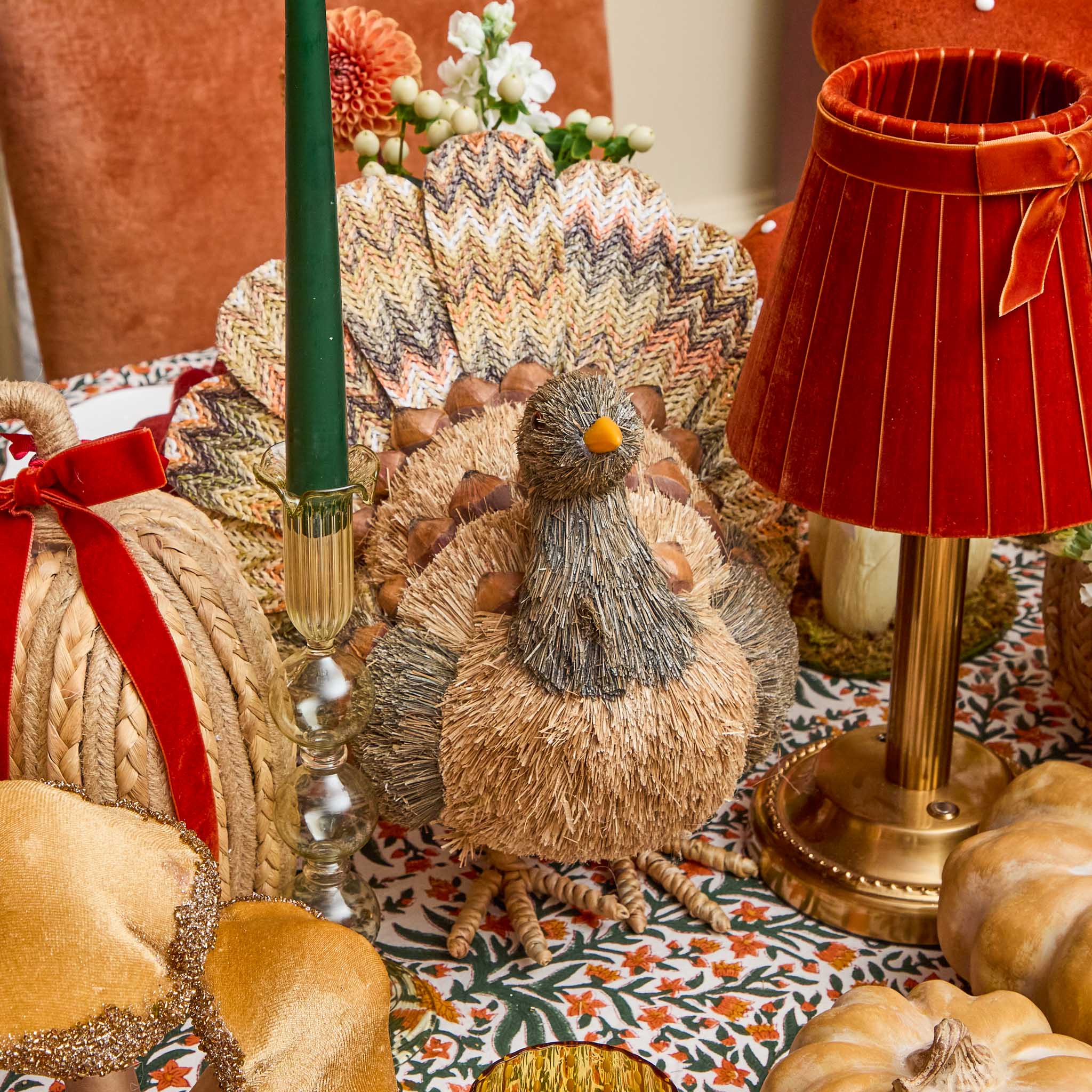 Eden Green Candle Holders (Pair)