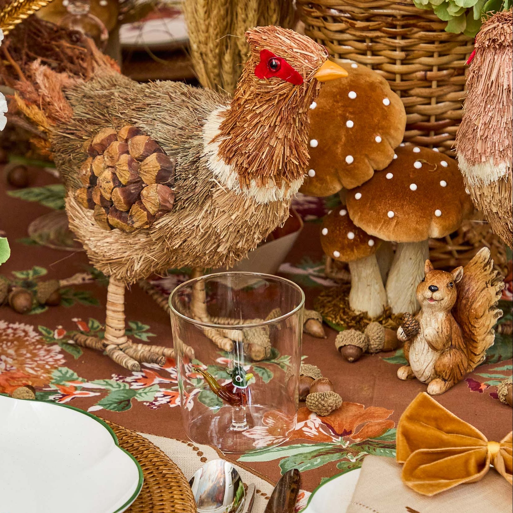 Scalloped Pheasant Dinner Plate