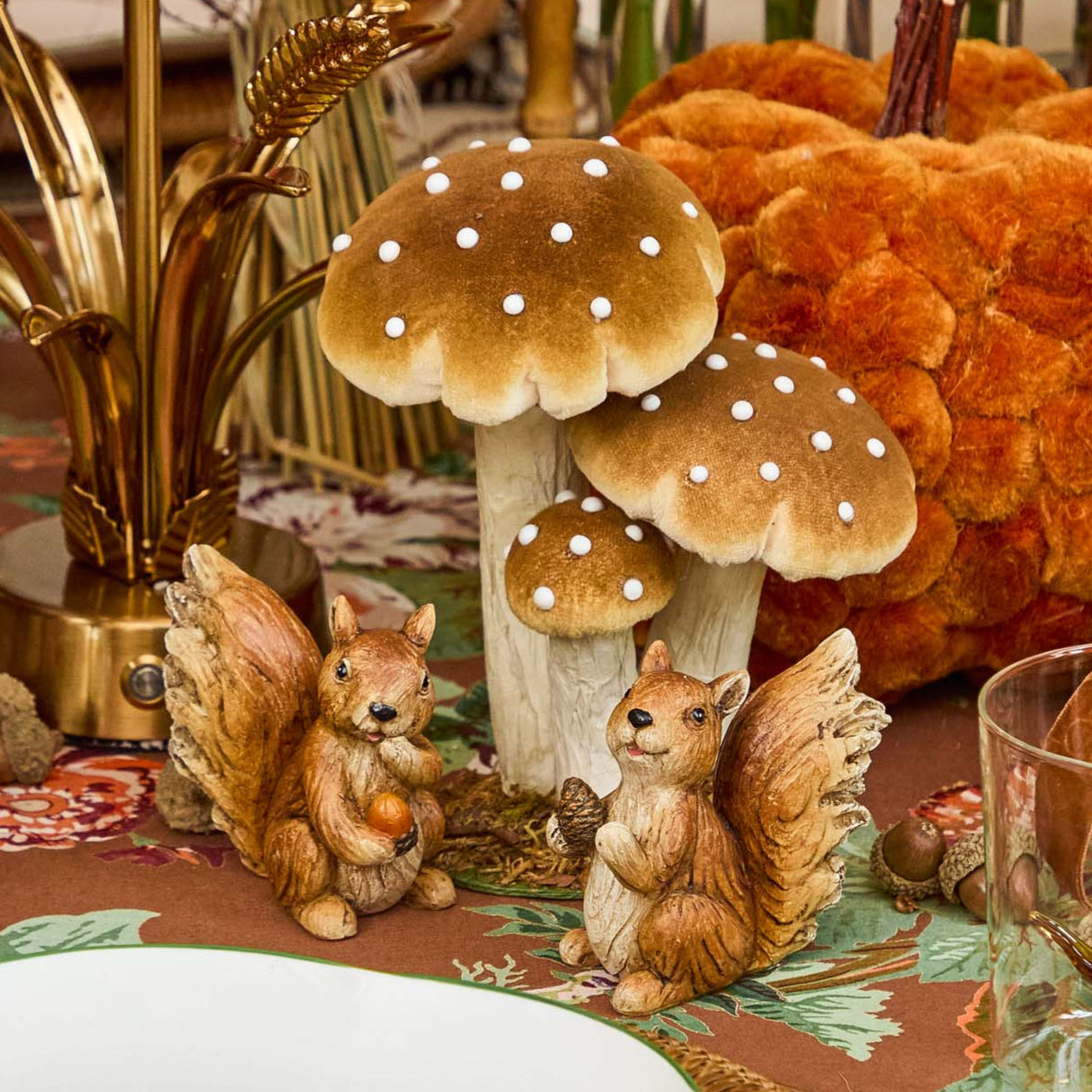 Scalloped Pheasant Starter Plate