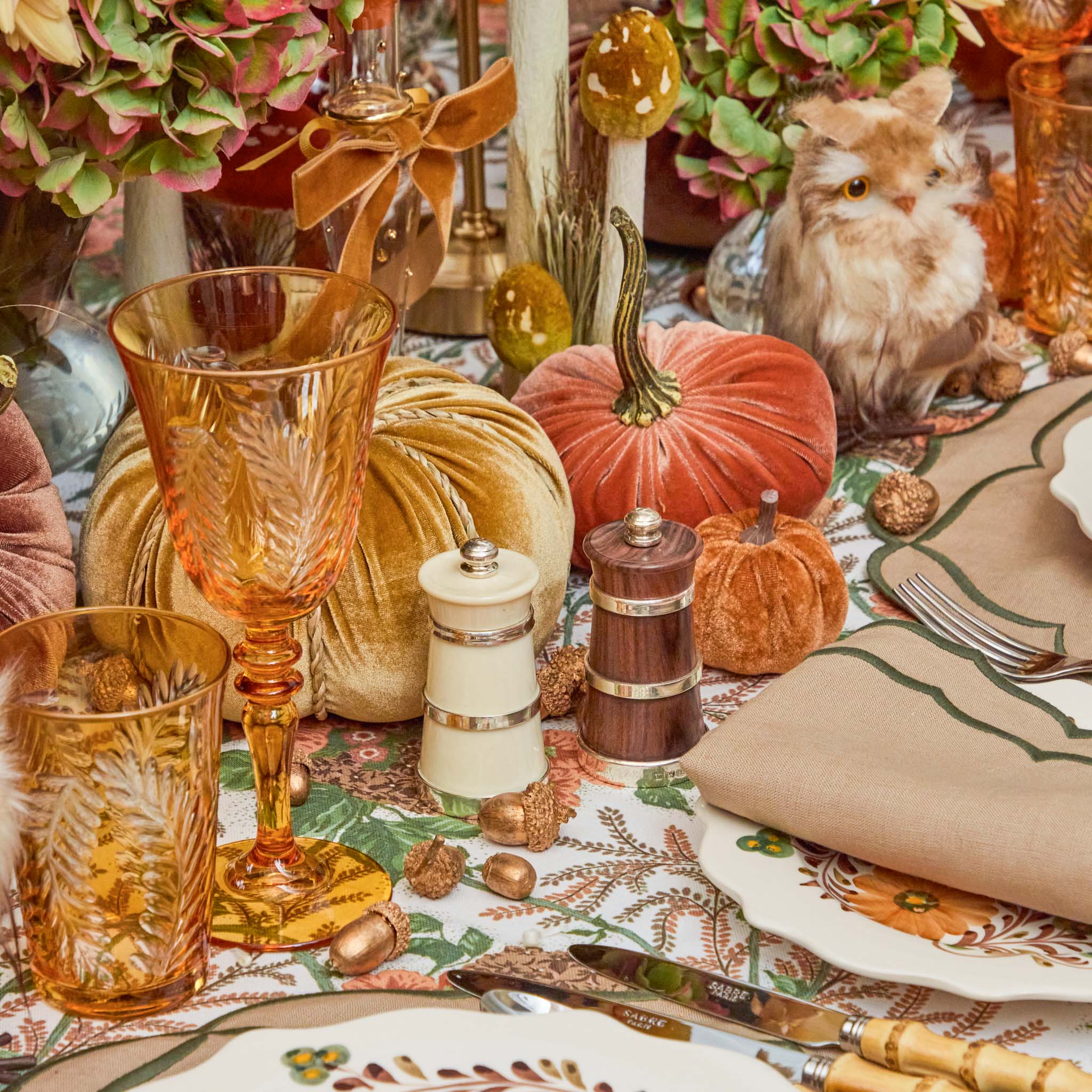 Ivorine & Rosewood Salt & Pepper Set