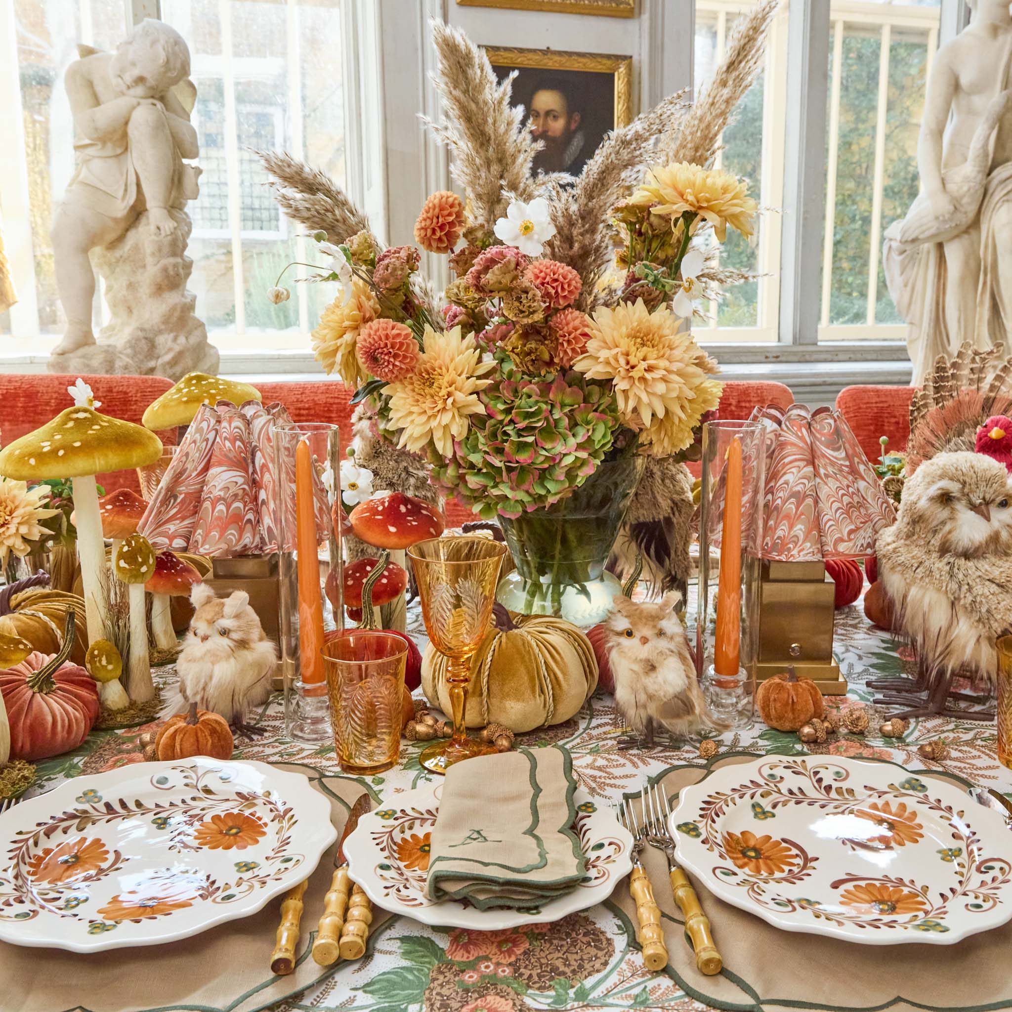 Claudia Glass Hurricane Candle Holder (Pair)