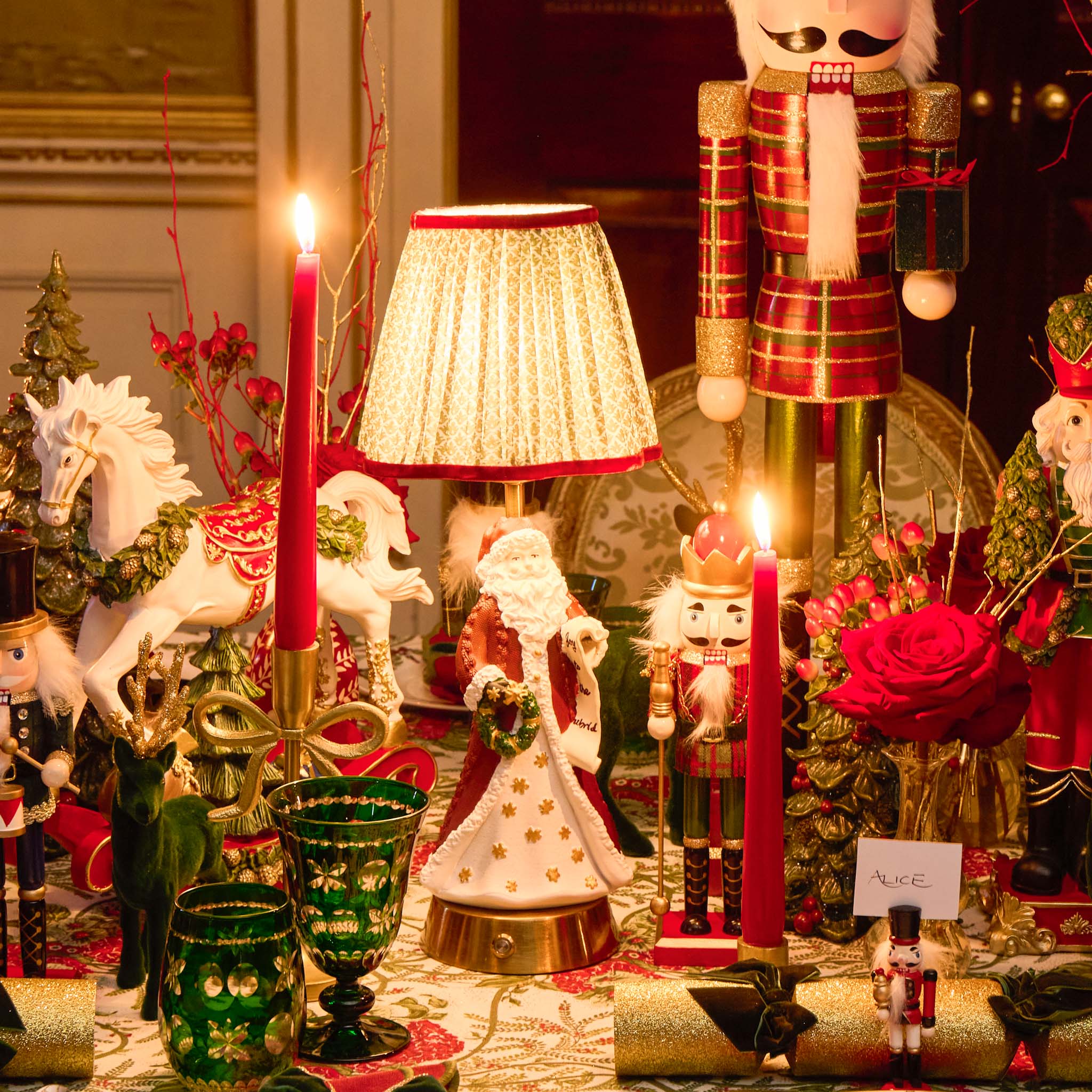 Father Christmas Rechargeable Lamp