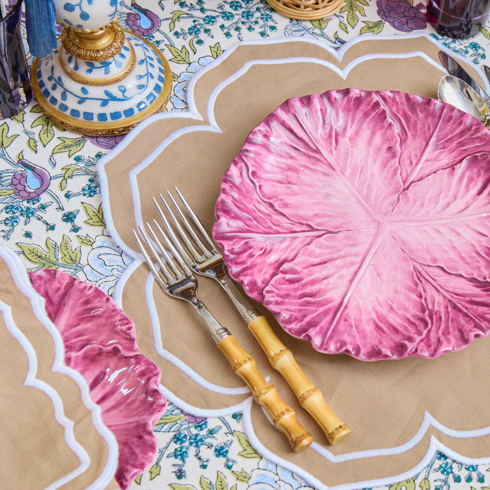 Fleur Sand Placemats (Set of 4)