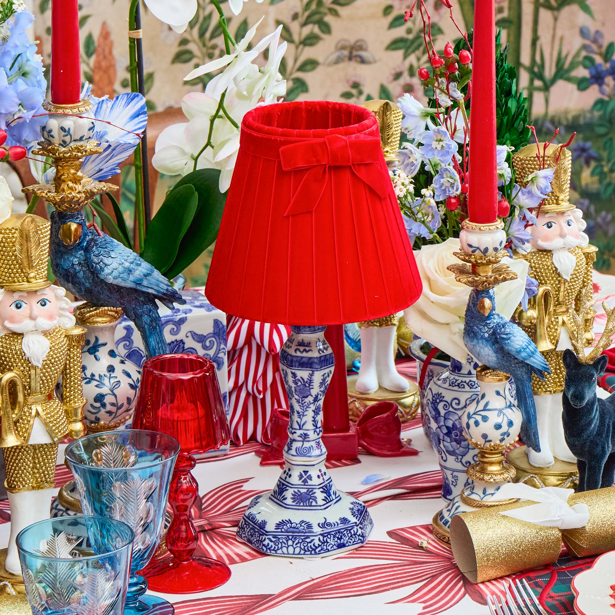 Serena Chinoiserie Rechargeable Lamp