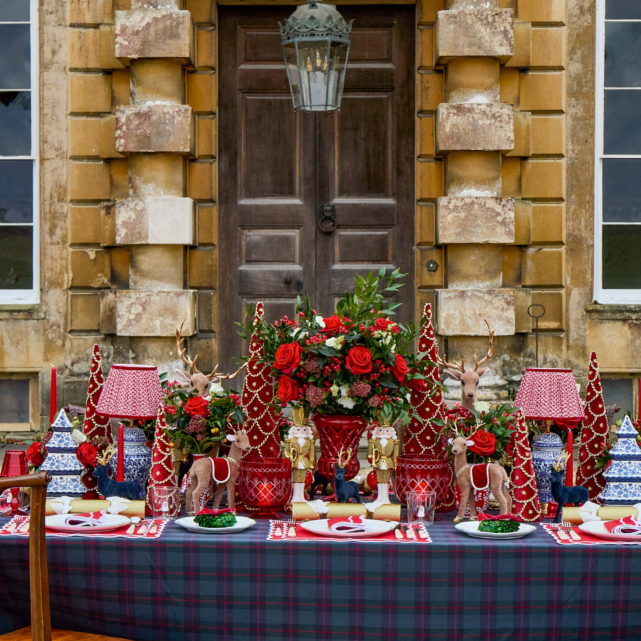 Berry Red Candles (Set of 8)