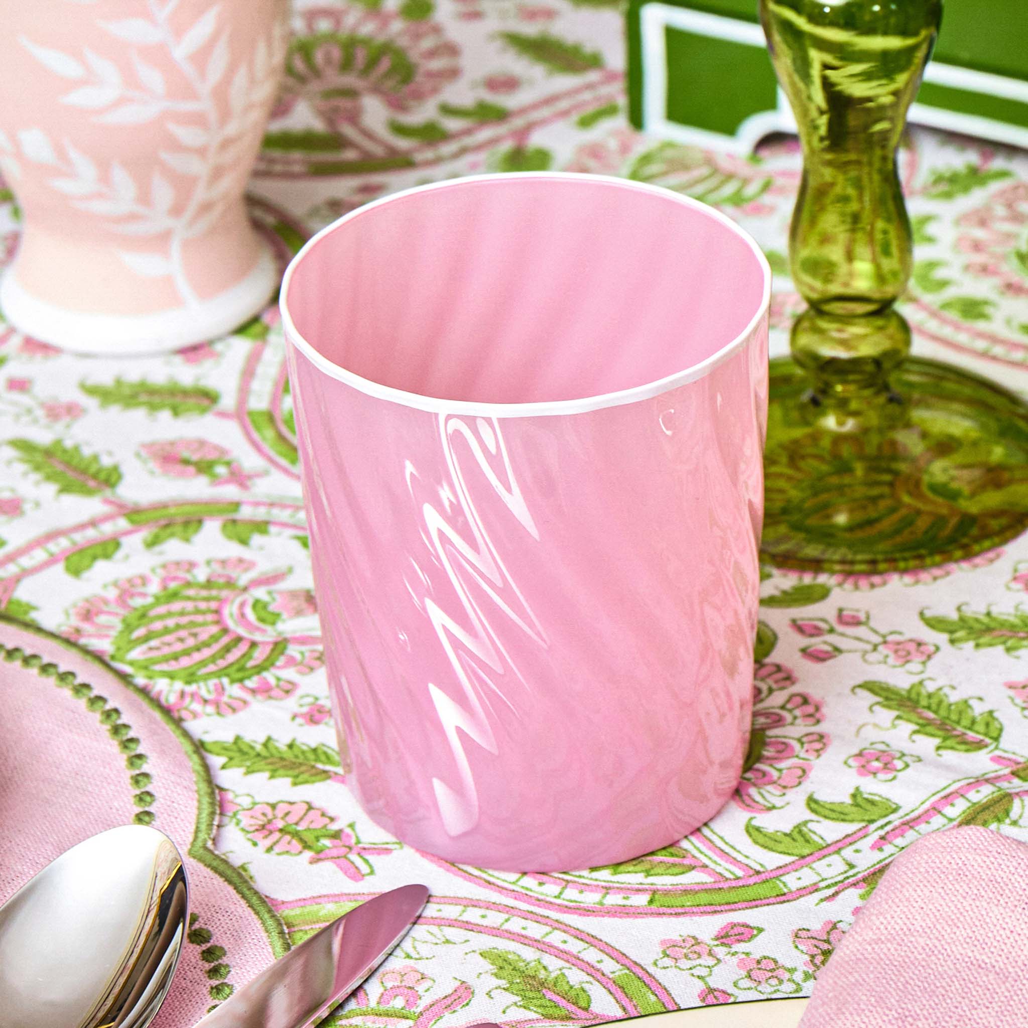 Petal Pink Water Glasses (Set of 4)