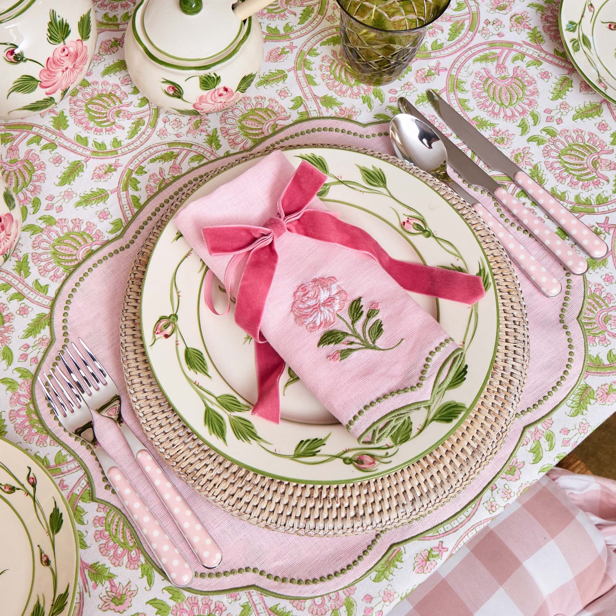 Natural Rattan Charger Plates (Set of 4)