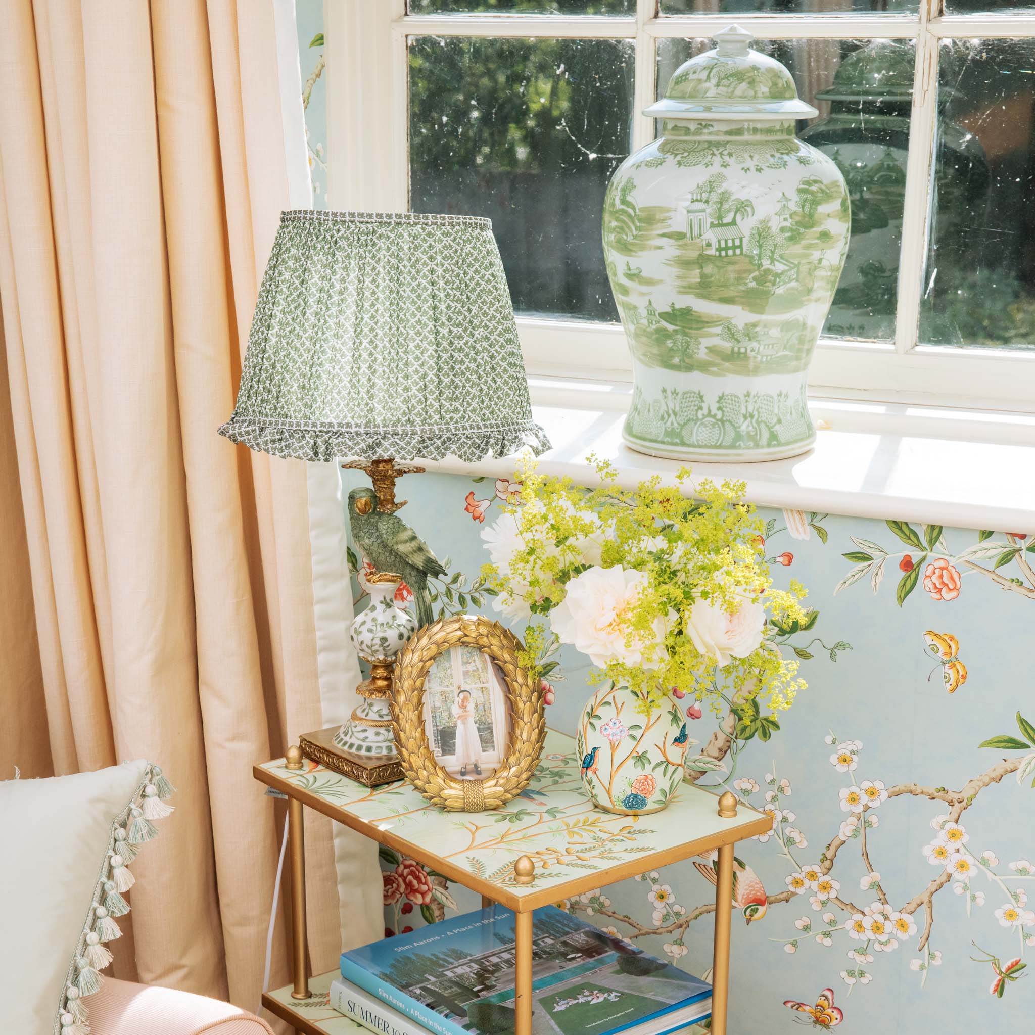 Chinoiserie Tole Side Table