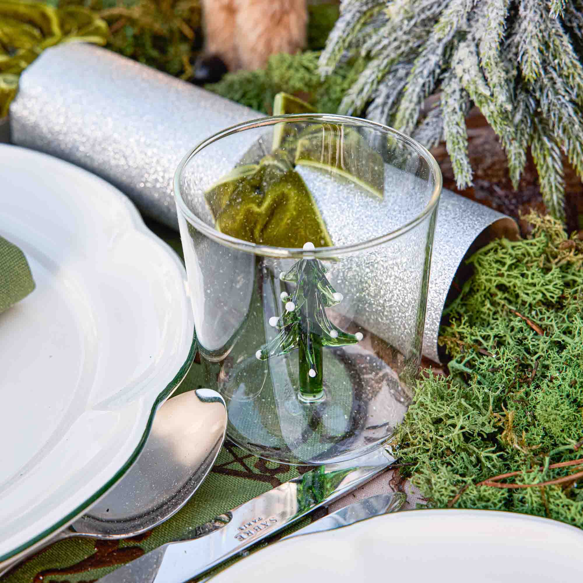 Christmas Tree Glasses (Set of 4)