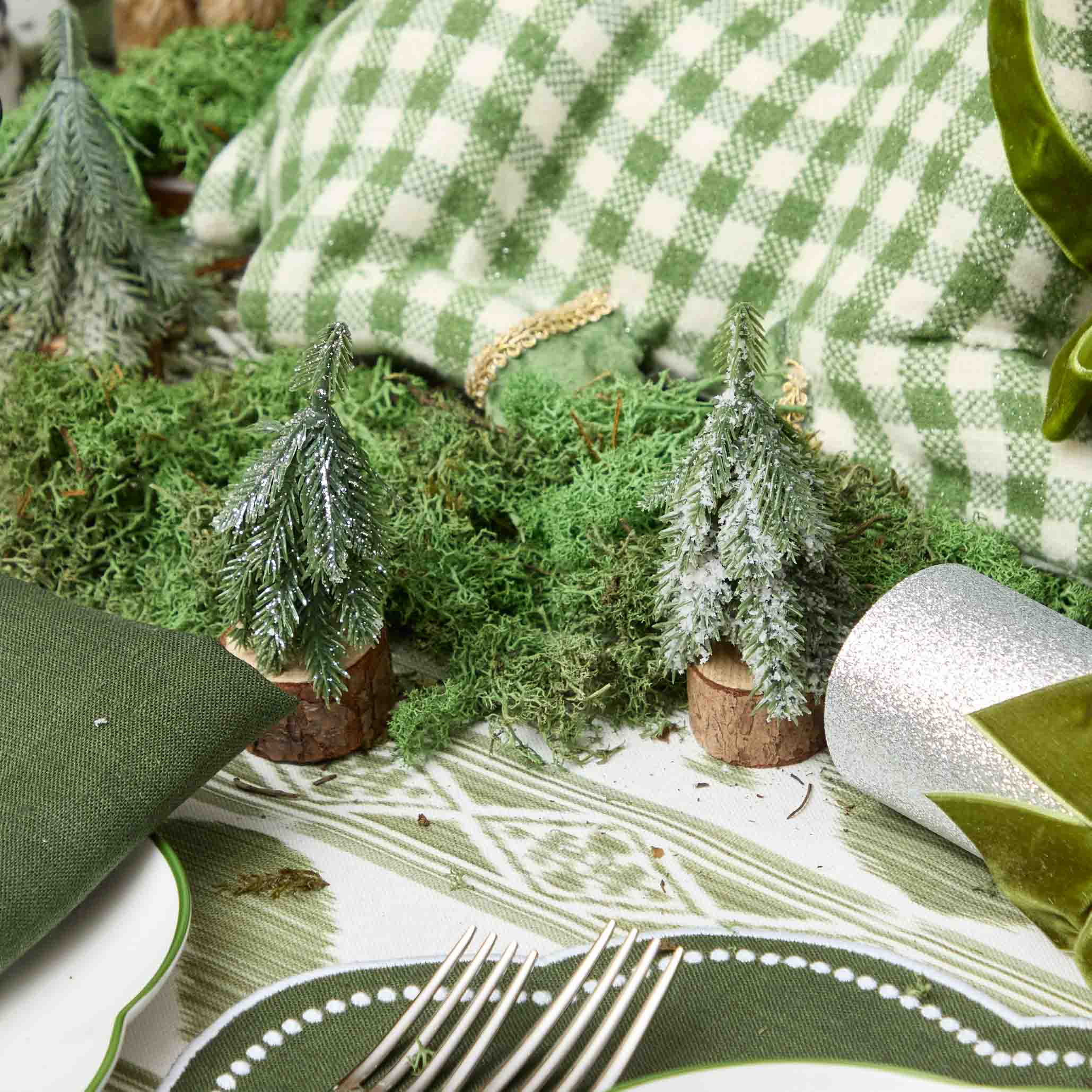 Mini Christmas Trees (Set of 6)