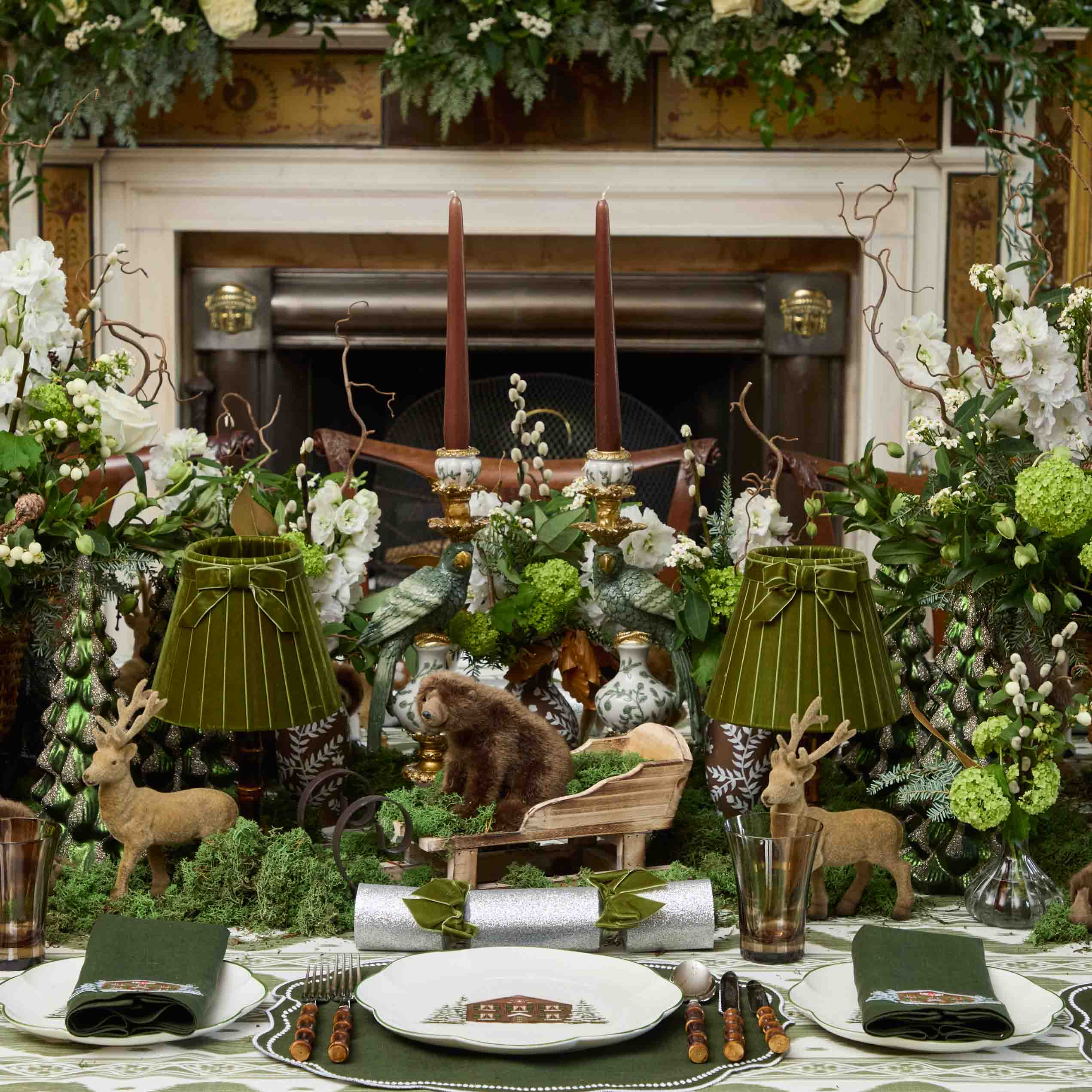 Chocolate Brown Candles (Set of 8)