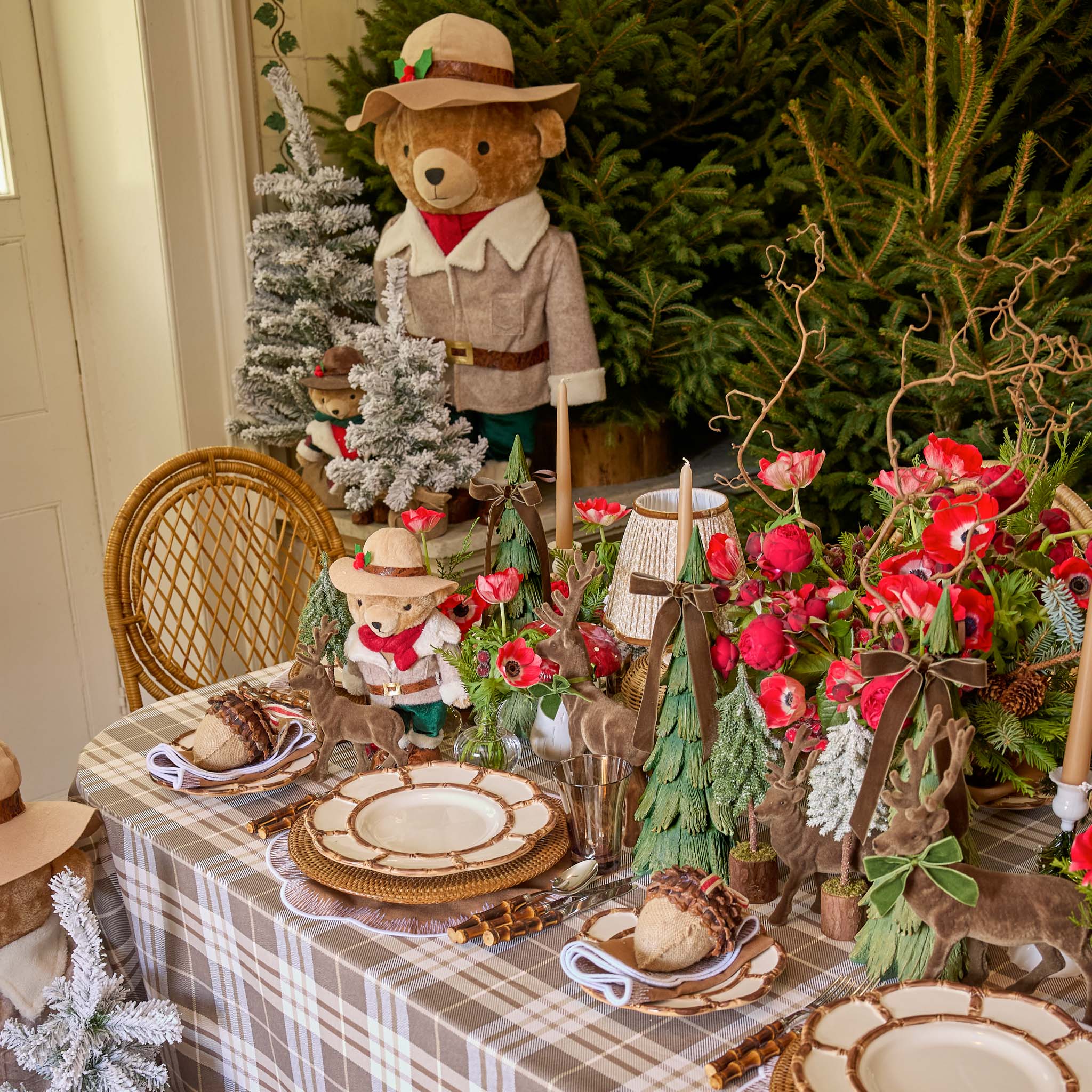 Alathea Caramel Linen Placemats (Set of 4)