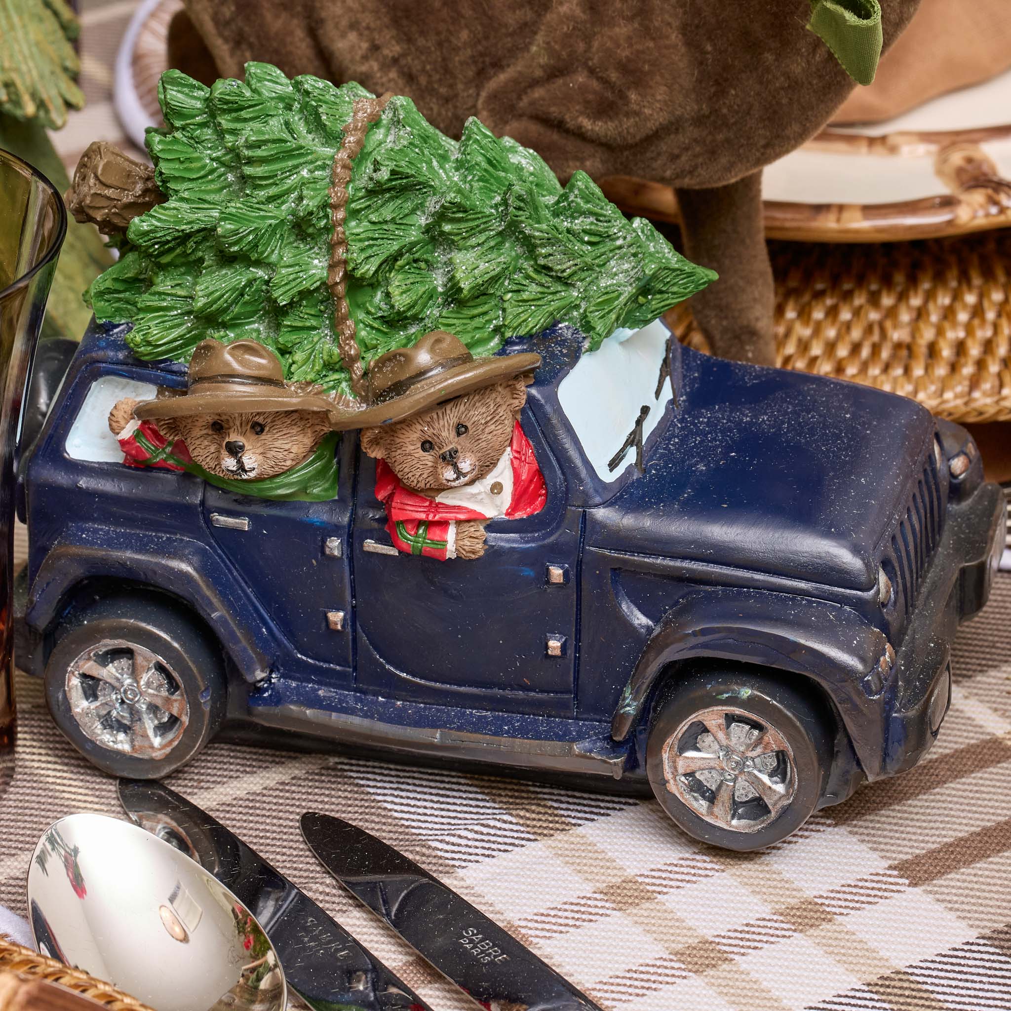 Driving Home For Christmas Bears