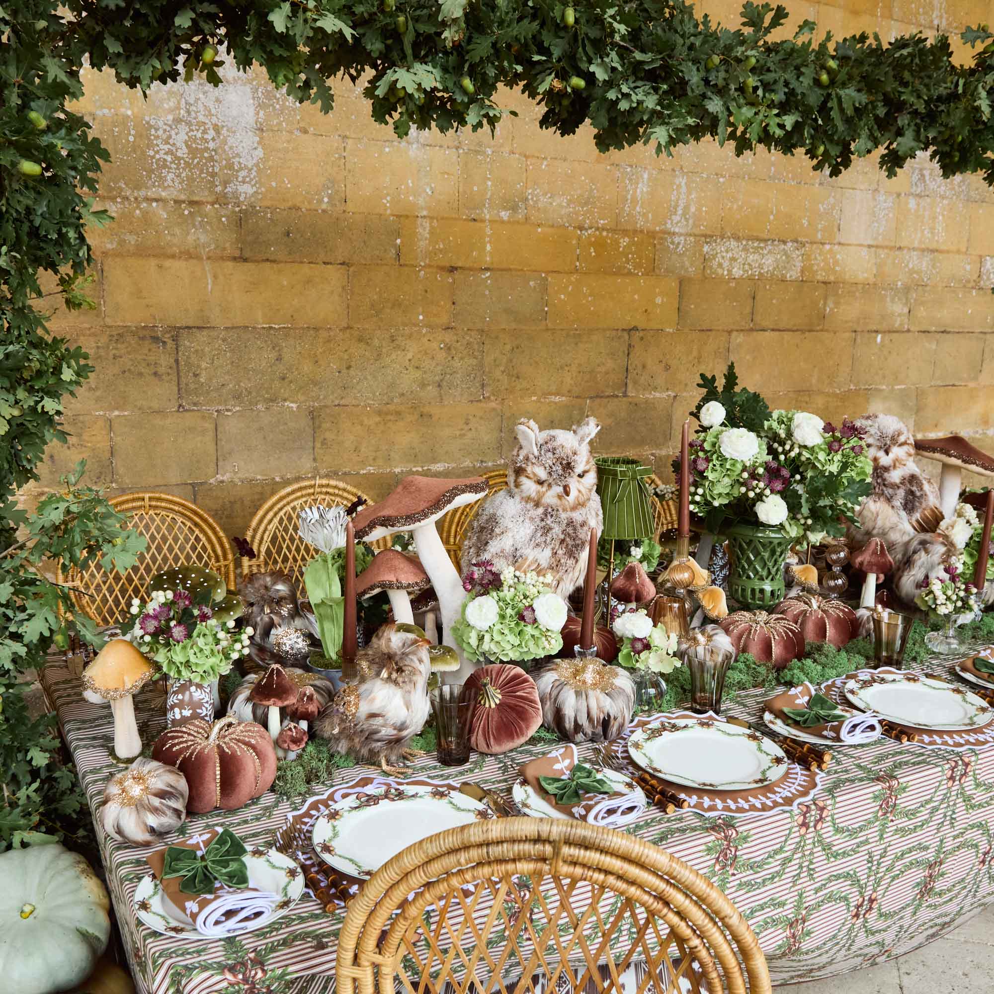 Chocolate Positano Glasses (Set of 4)