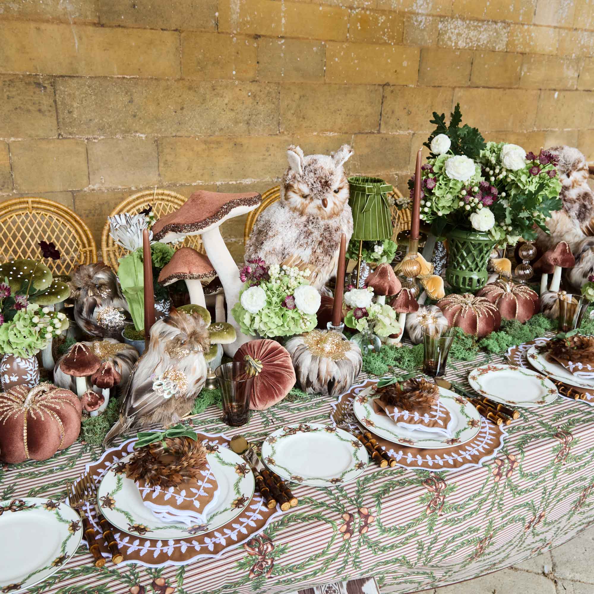 Chocolate Positano Glasses (Set of 4)