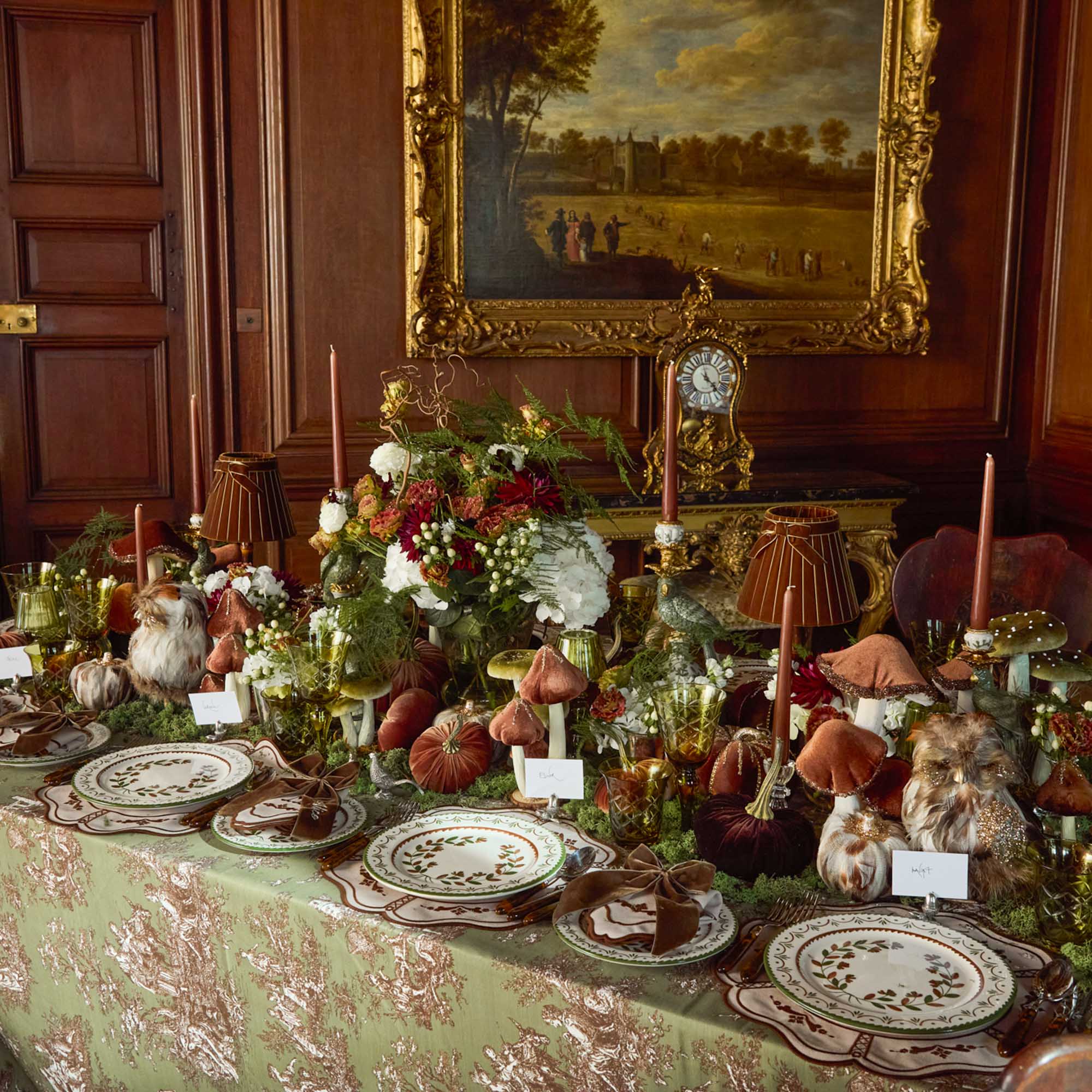 Pheasant Pewter Salt & Pepper Shakers