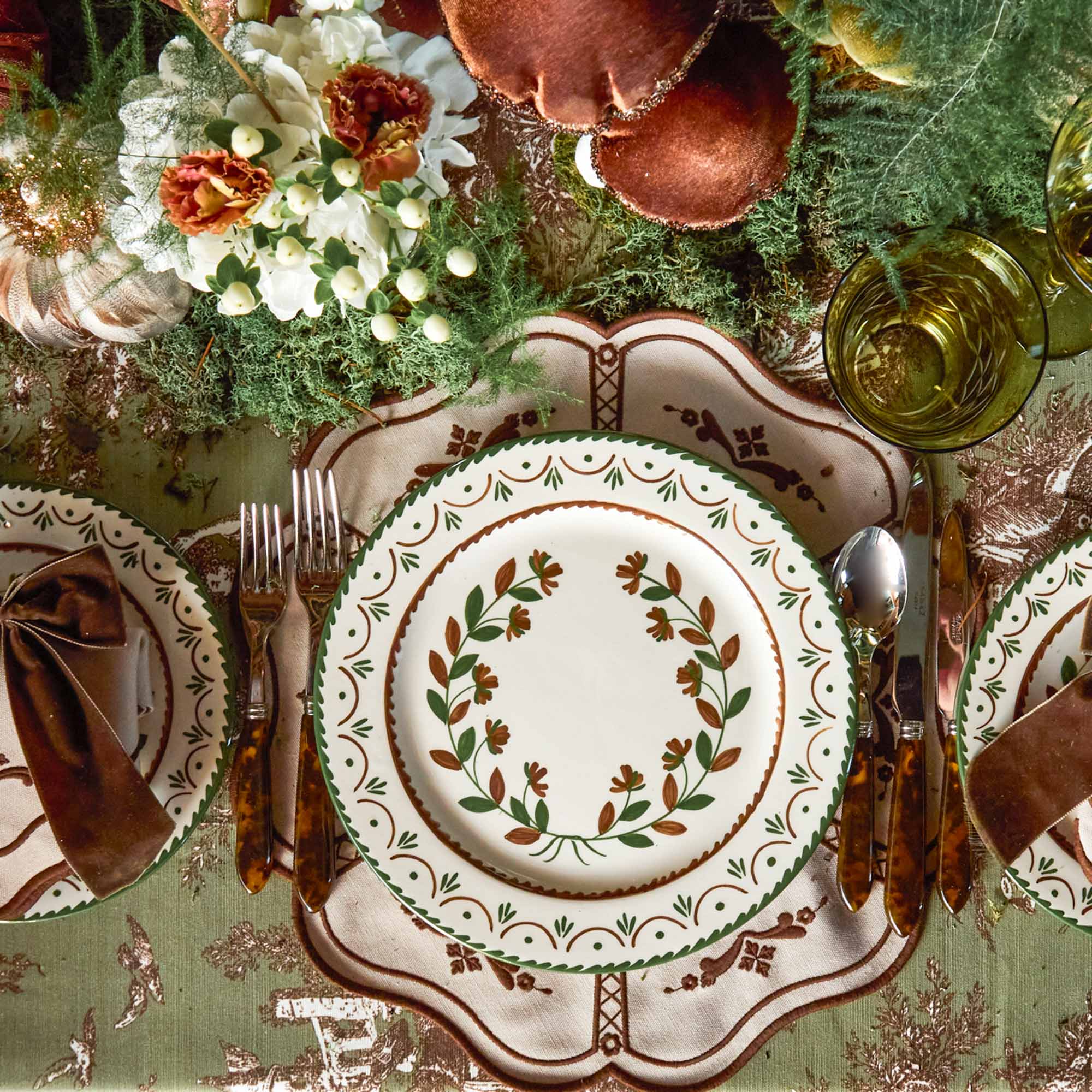 Chocolate Josephine Dinner Plate