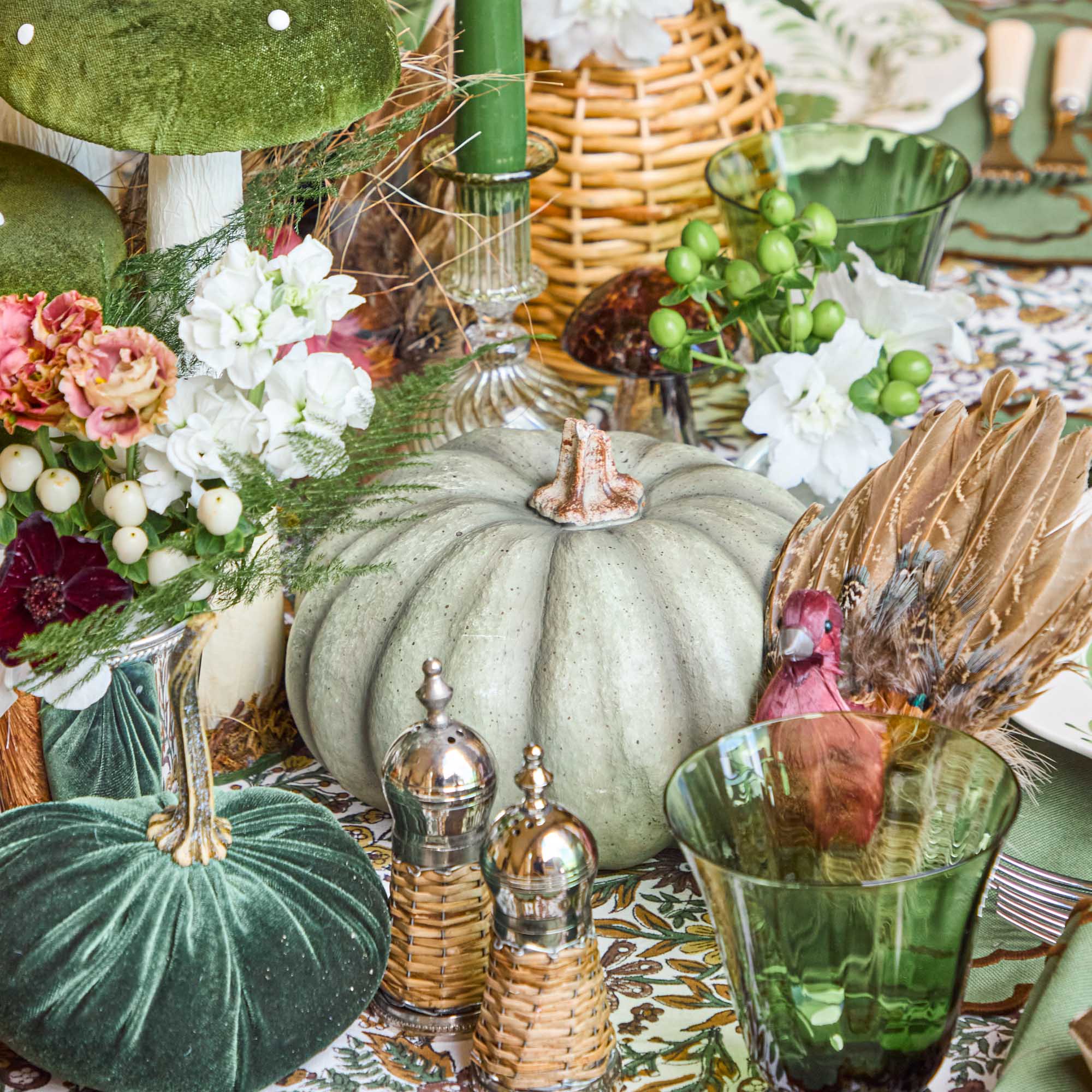 Rattan Salt & Pepper Set