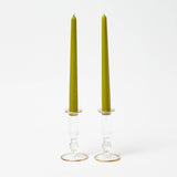 Joy Gold Fluted Candle Holder (Pair)