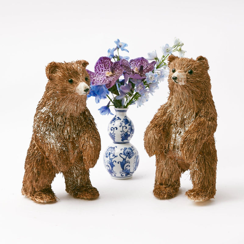 Jolly Brown Bears (Pair) - Mrs. Alice
