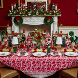 Bring the joy of the season to your dining experience with this delightful dinnerware set.