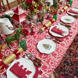 Celebrate the season with Angelina Red Berry Napkins (Set of 4).