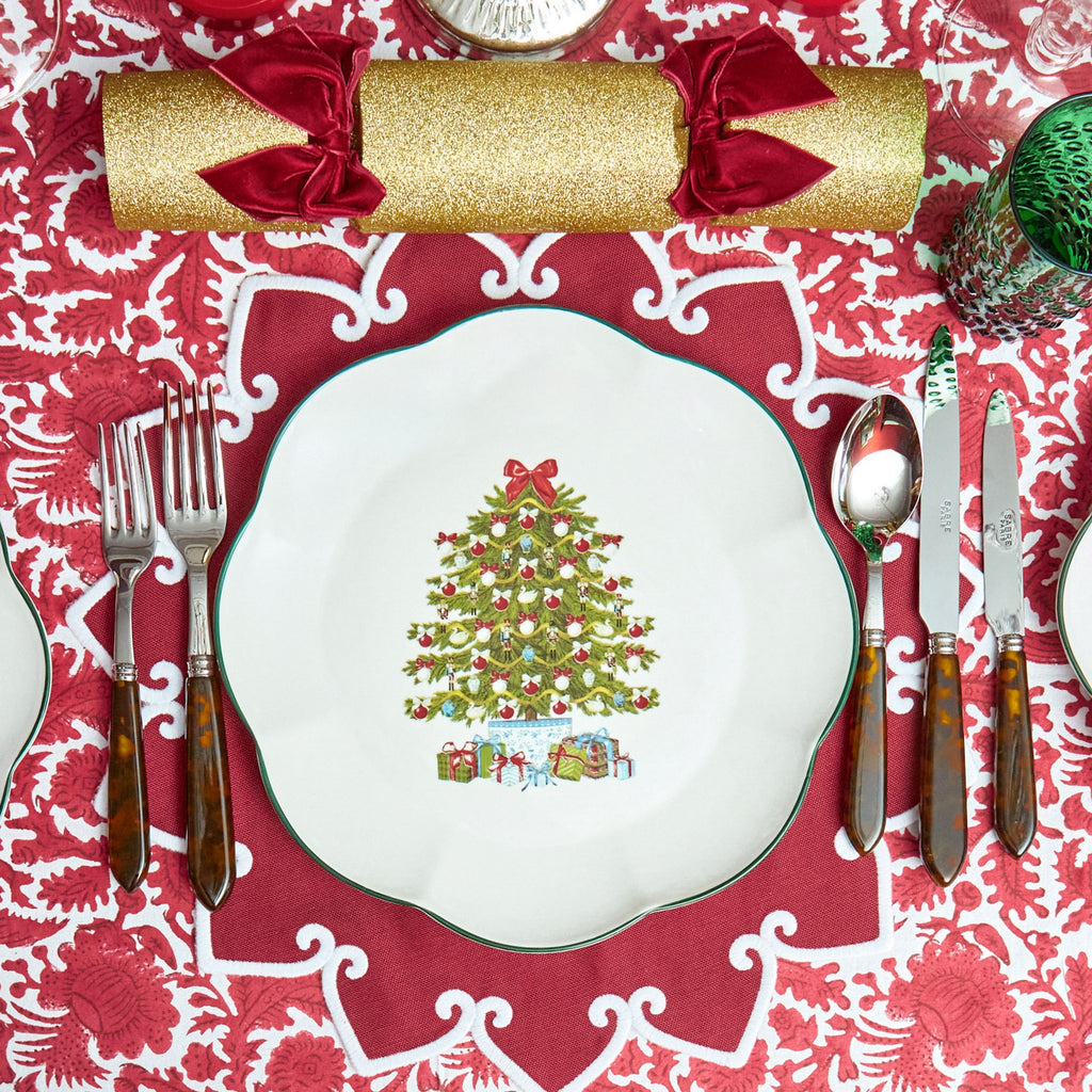 Mrs. Alice Christmas Tree Dinner Plate