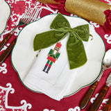 Elevate your holiday dining experience with Angelina Red Berry Placemats.