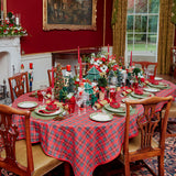 Start your holiday traditions with the traditional charm of the Bonnie Tartan Tablecloth, an elegant tablecloth that captures the festive spirit of Christmas and adds a touch of tradition to your gatherings.