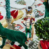 Add a touch of wonder to your holiday display with the Rocking Horse Nutcracker Trio, a charming trio of nutcracker figures on rocking horses, evoking the spirit of joyful celebration.