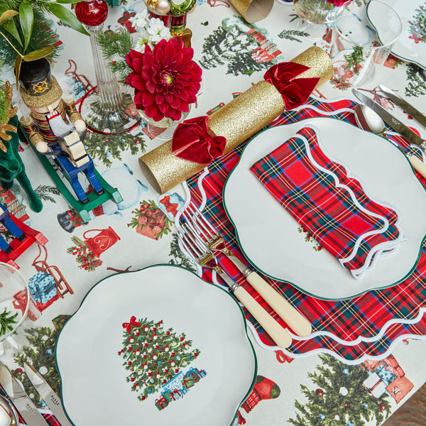 Dress your table in classic tartan style with Katherine Tartan Placemats & Napkins.