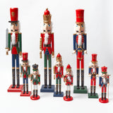 Tall Wooden Nutcracker Ornaments: Nostalgic Holiday Charm