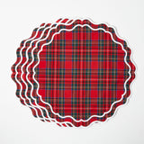 Add a touch of nostalgia to your holiday feasts with Katherine Tartan Placemats & Napkins.