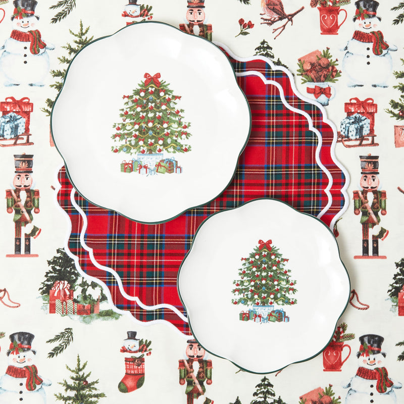 Bring a touch of Scottish tradition to your table setting with Katherine Tartan Placemats.