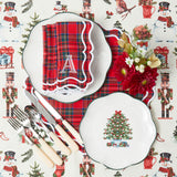 Elevate your dining presentation with the classic look of Katherine Tartan Placemats & Napkins.